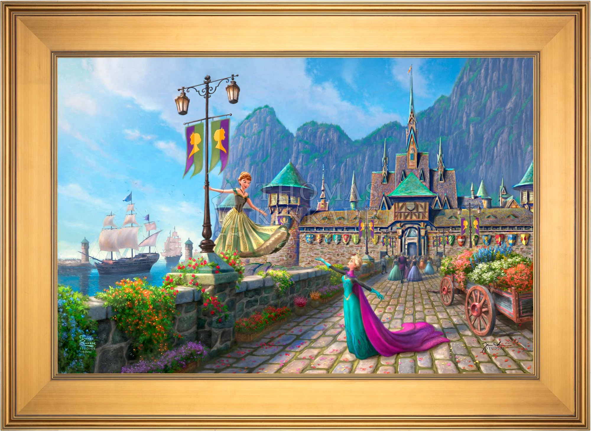 Disney Frozen Celebration in Arendelle - Limited Edition Canvas - Image 15