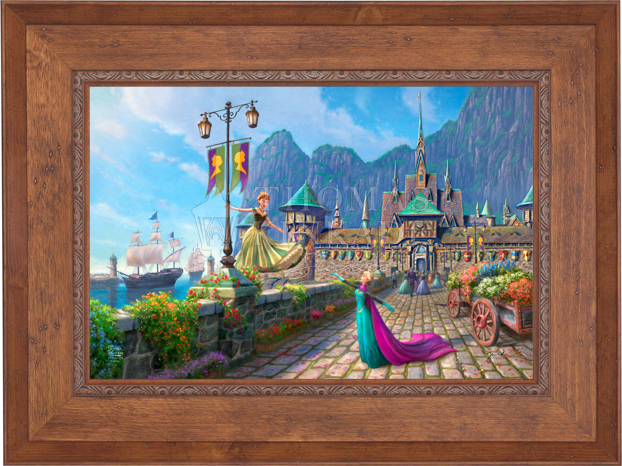Disney Frozen Celebration in Arendelle - Limited Edition Canvas - Image 17