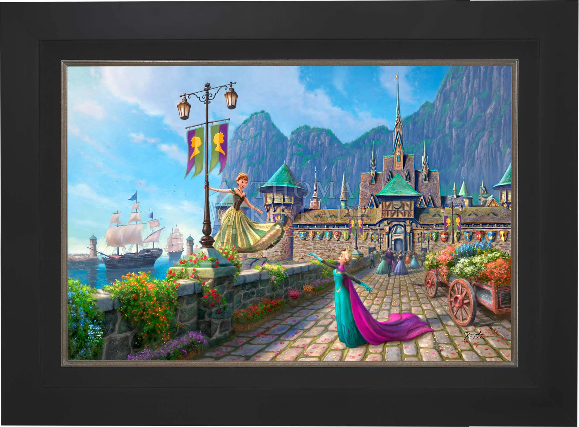 Disney Frozen Celebration in Arendelle - Limited Edition Canvas - Image 9