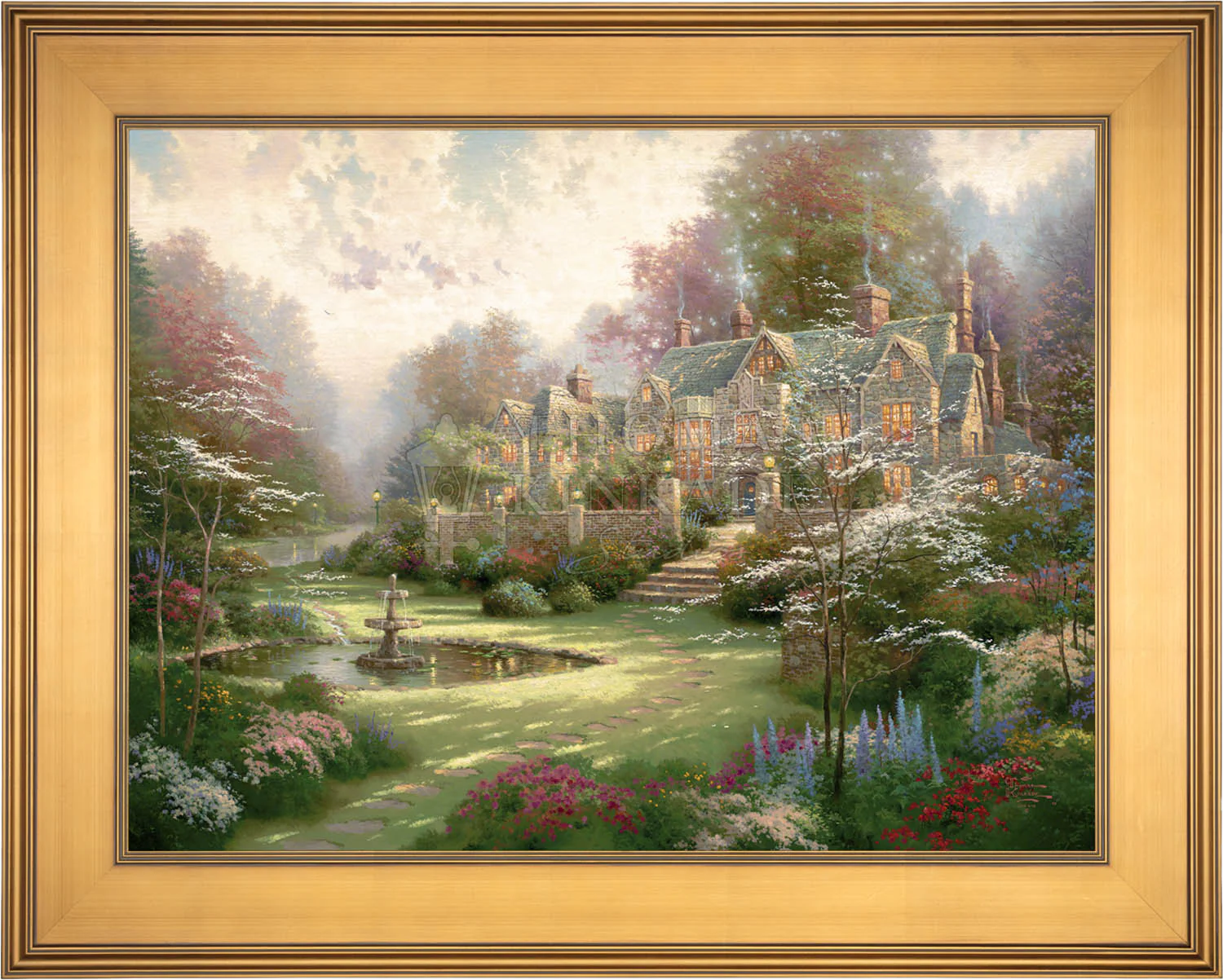 Gardens Beyond Spring Gate - Limited Edition Canvas - Image 14