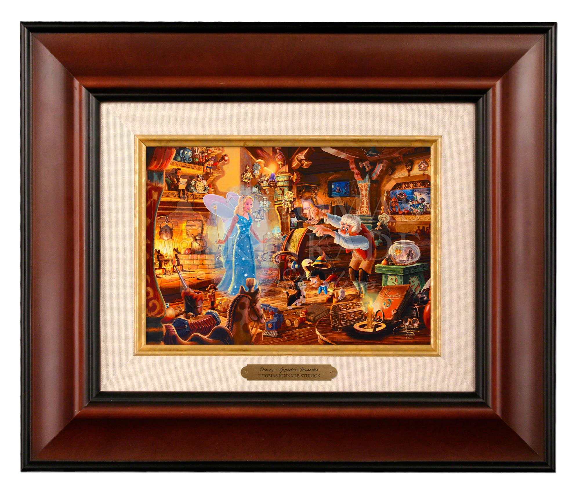 Disney Geppetto's Pinocchio - Brushworks