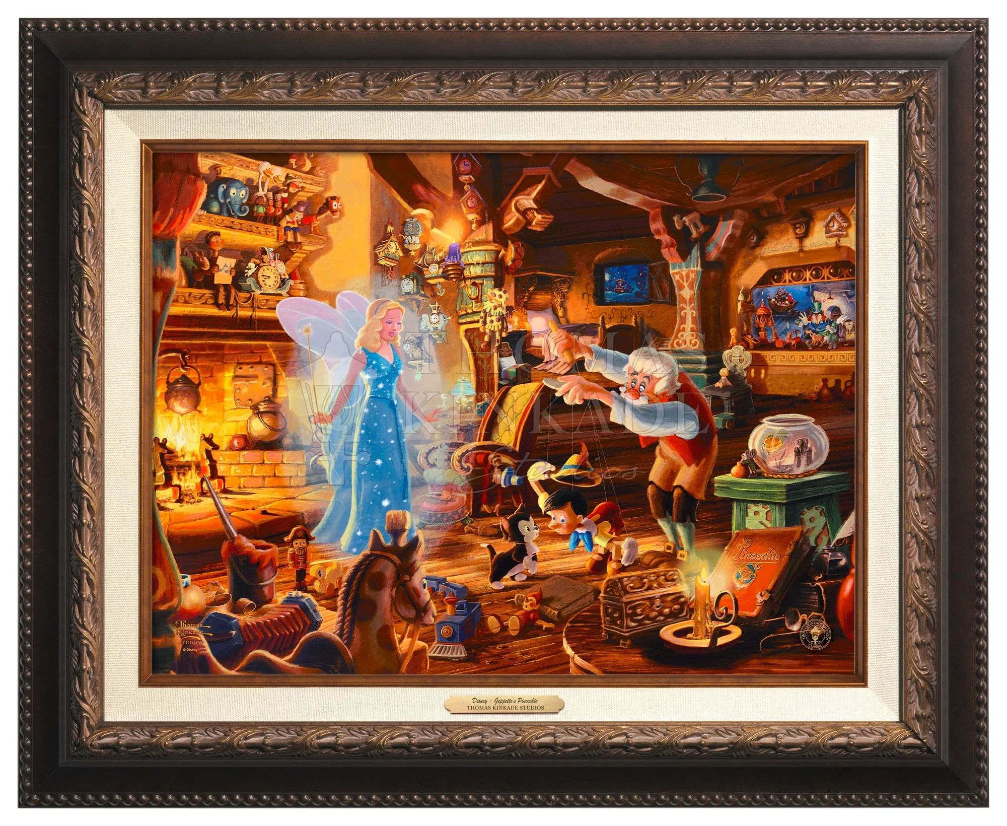 Disney Geppetto's Pinocchio - Canvas Classics
