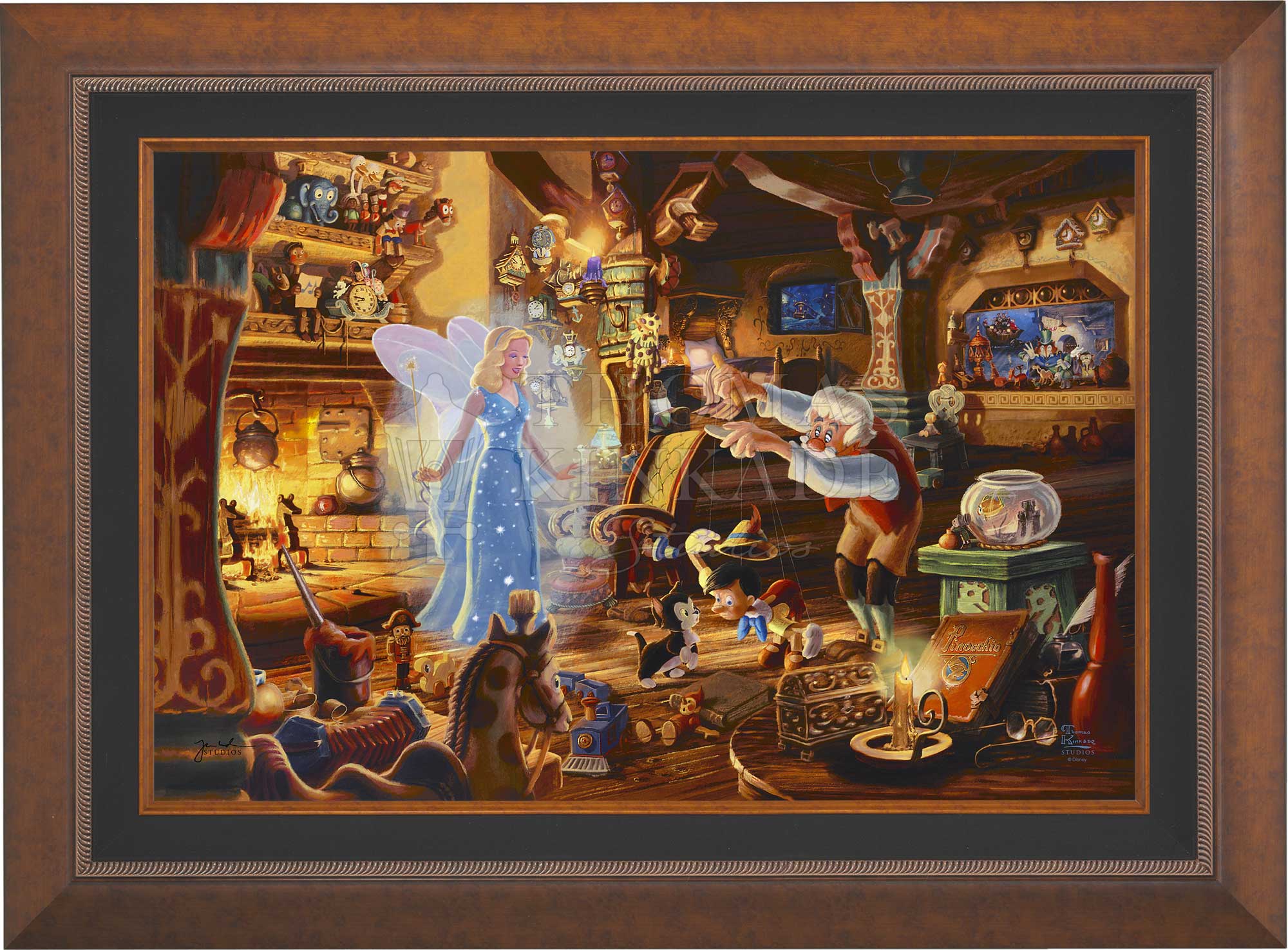 Disney Geppetto's Pinocchio - Jewel Edition Art - Image 3