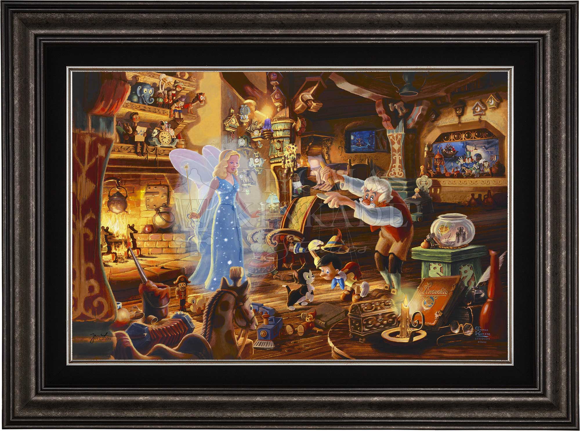 Disney Geppetto's Pinocchio - Jewel Edition Art - Image 9