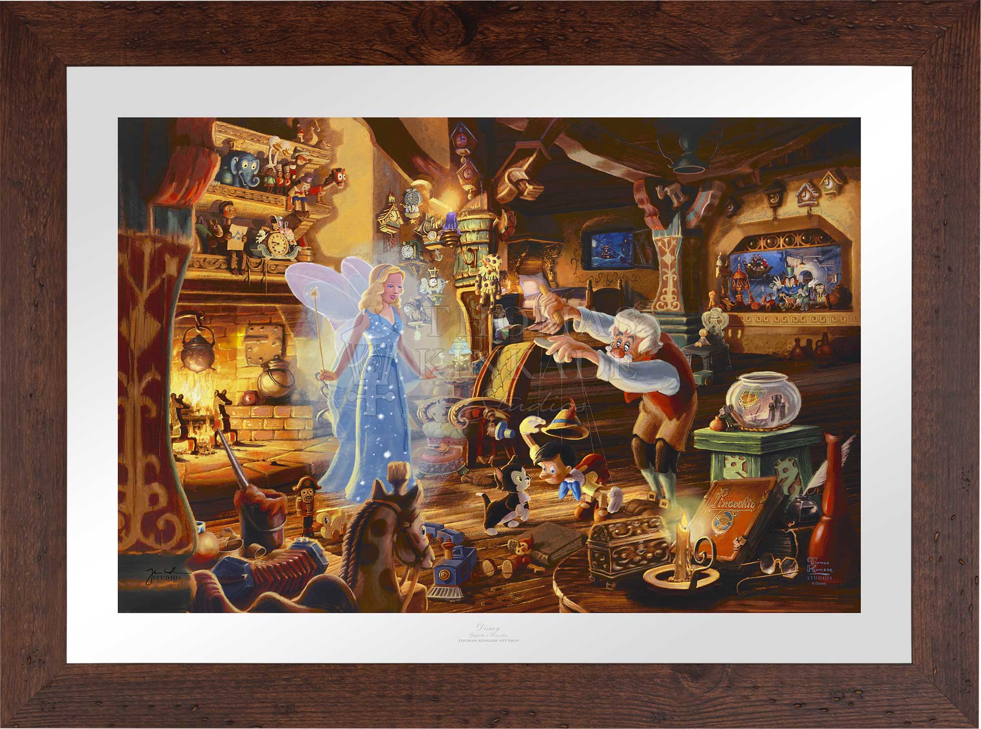 Disney Geppetto's Pinocchio - Limited Edition Paper