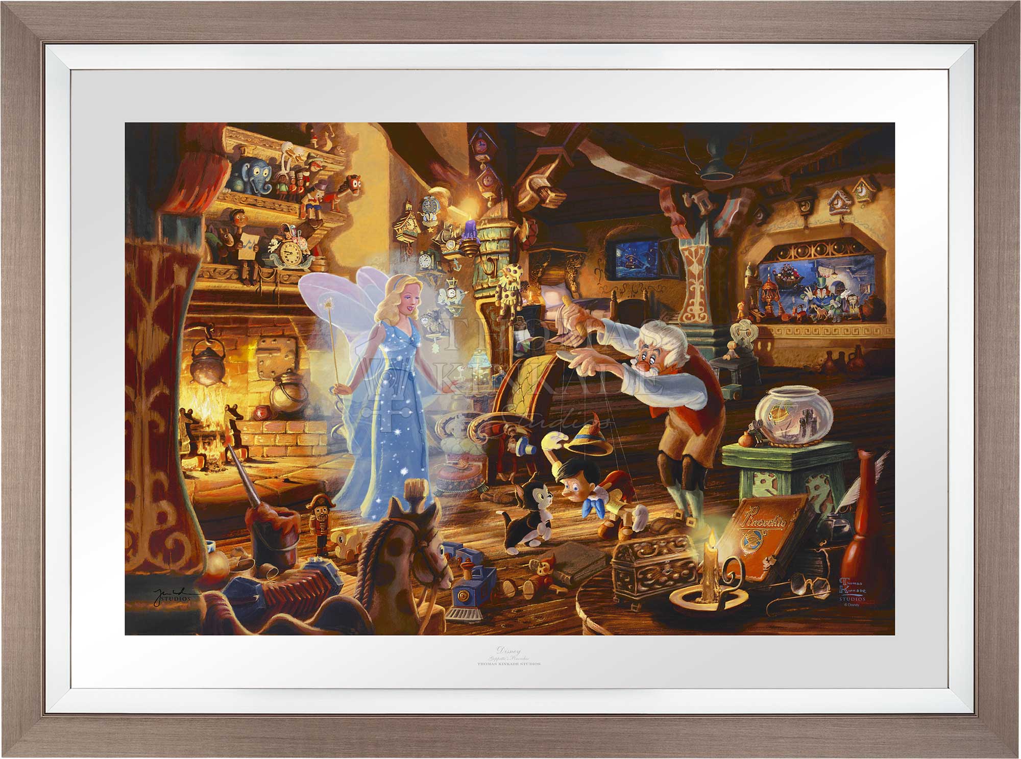 Disney Geppetto's Pinocchio - Limited Edition Paper - Image 6