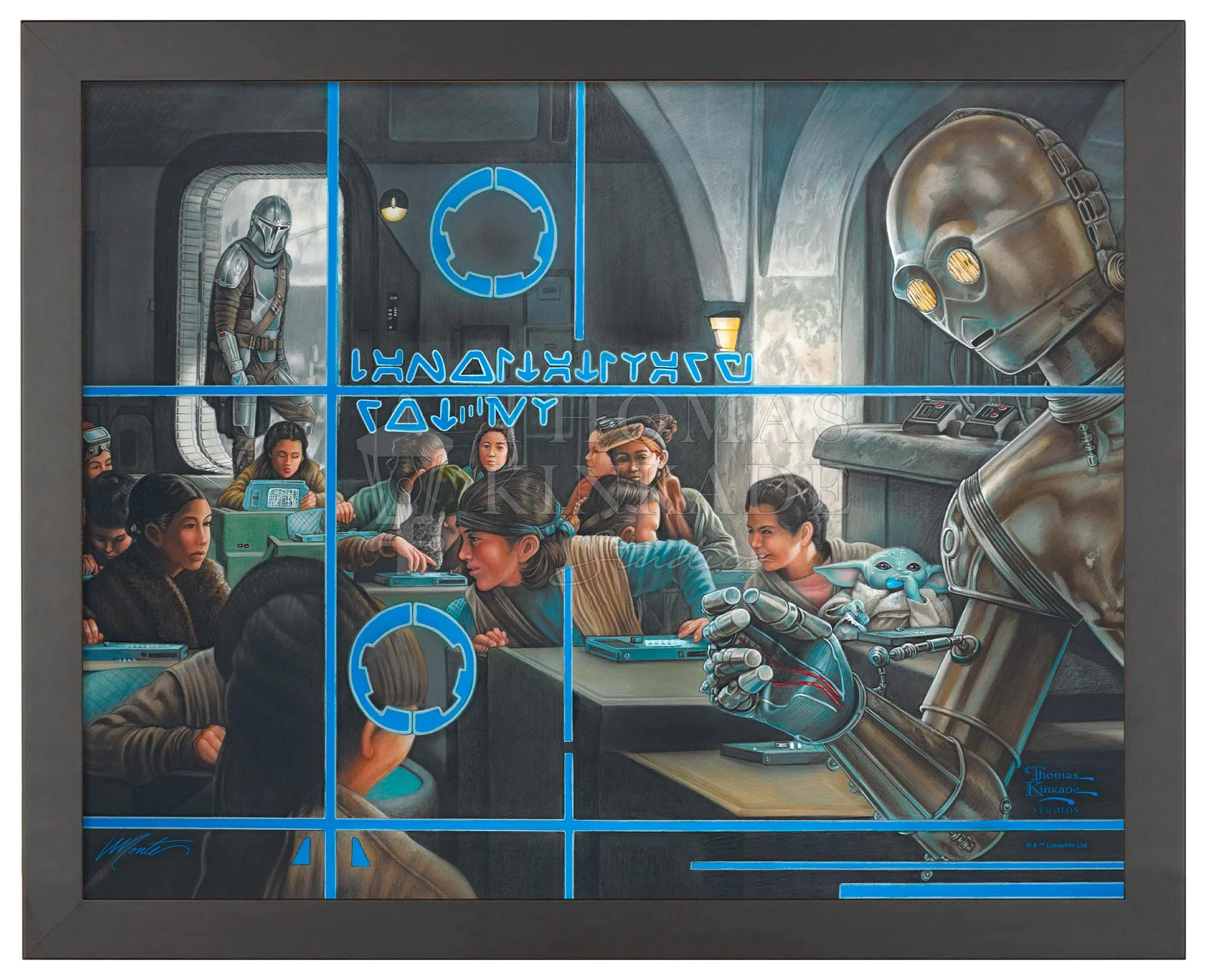 The Mandalorian™ - Getting Schooled - Art Prints