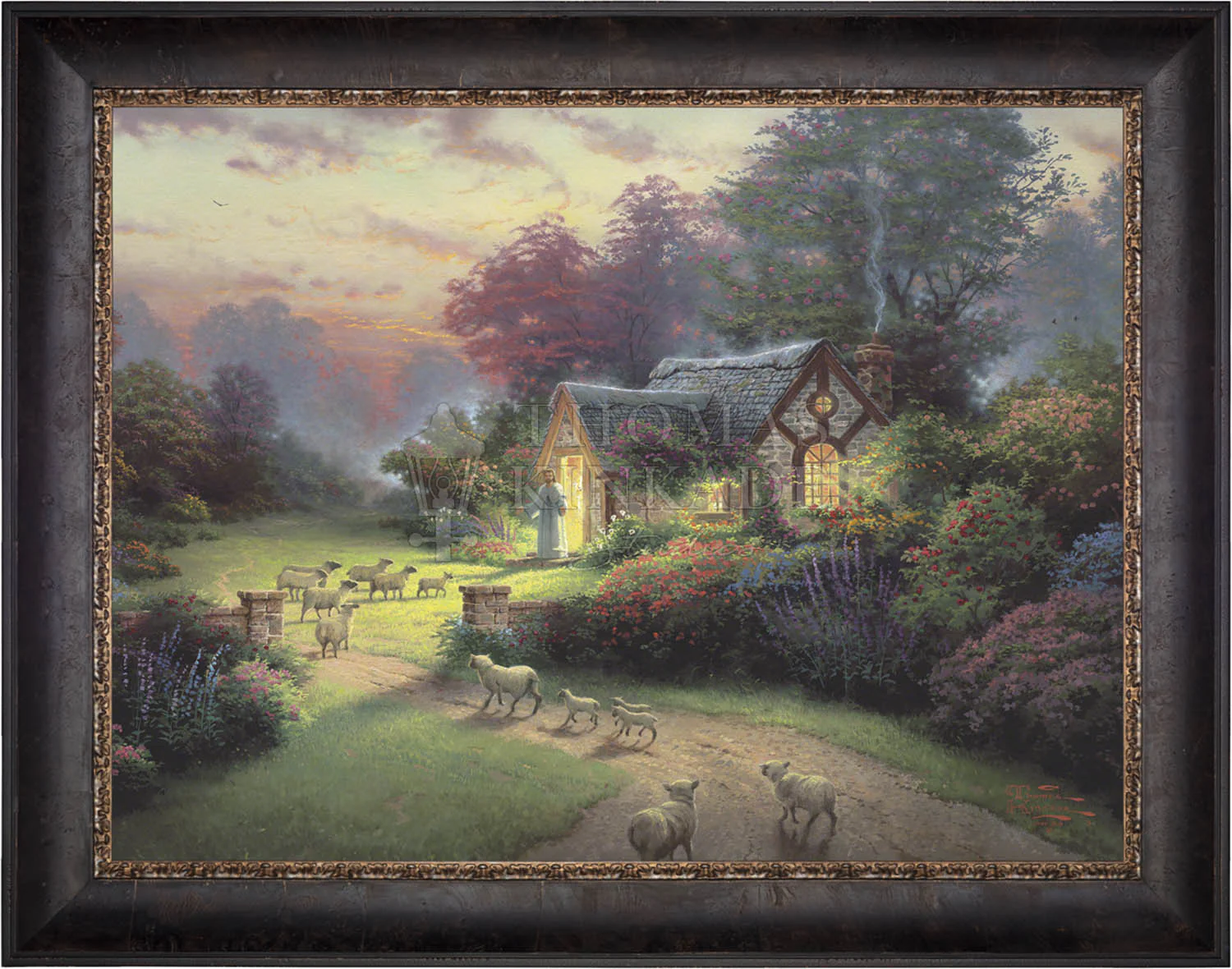 Good Shepherd's Cottage, The - Limited Edition Canvas - Image 5