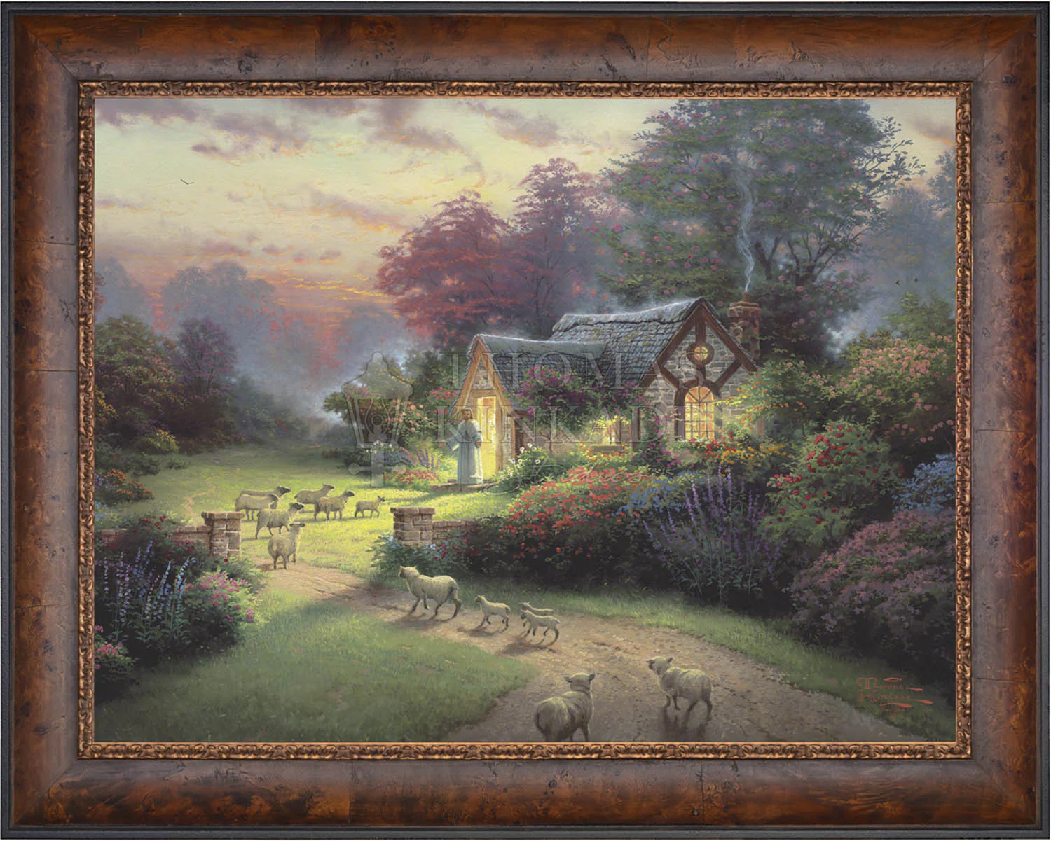 Good Shepherd's Cottage, The - Limited Edition Canvas - Image 6