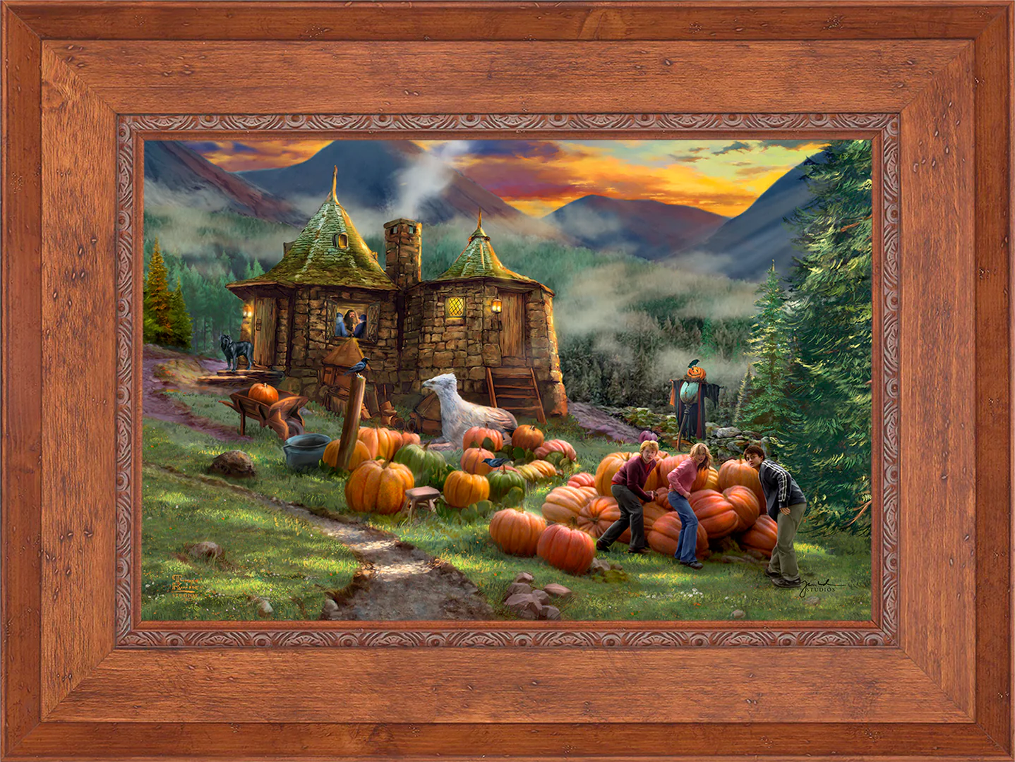 Harry Potter™ Hagrid's Hut - Limited Edition Canvas - Image 35