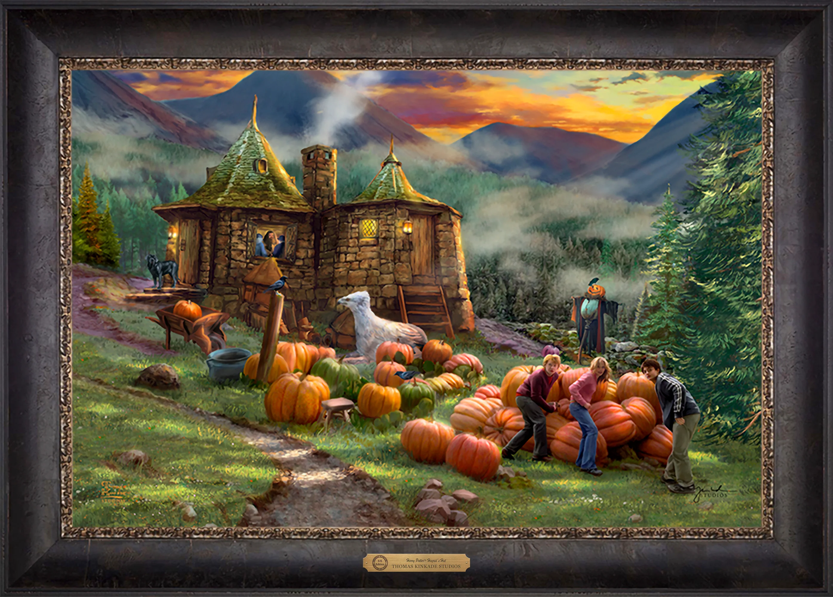 Harry Potter™ Hagrid's Hut - Limited Edition Canvas - Image 47