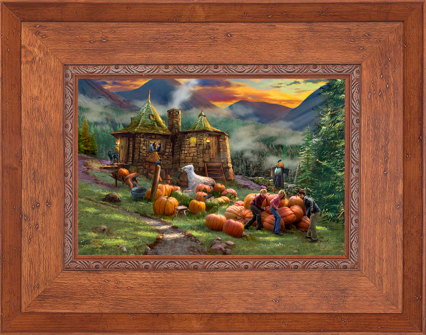 Harry Potter™ Hagrid's Hut - Limited Edition Canvas - Image 6