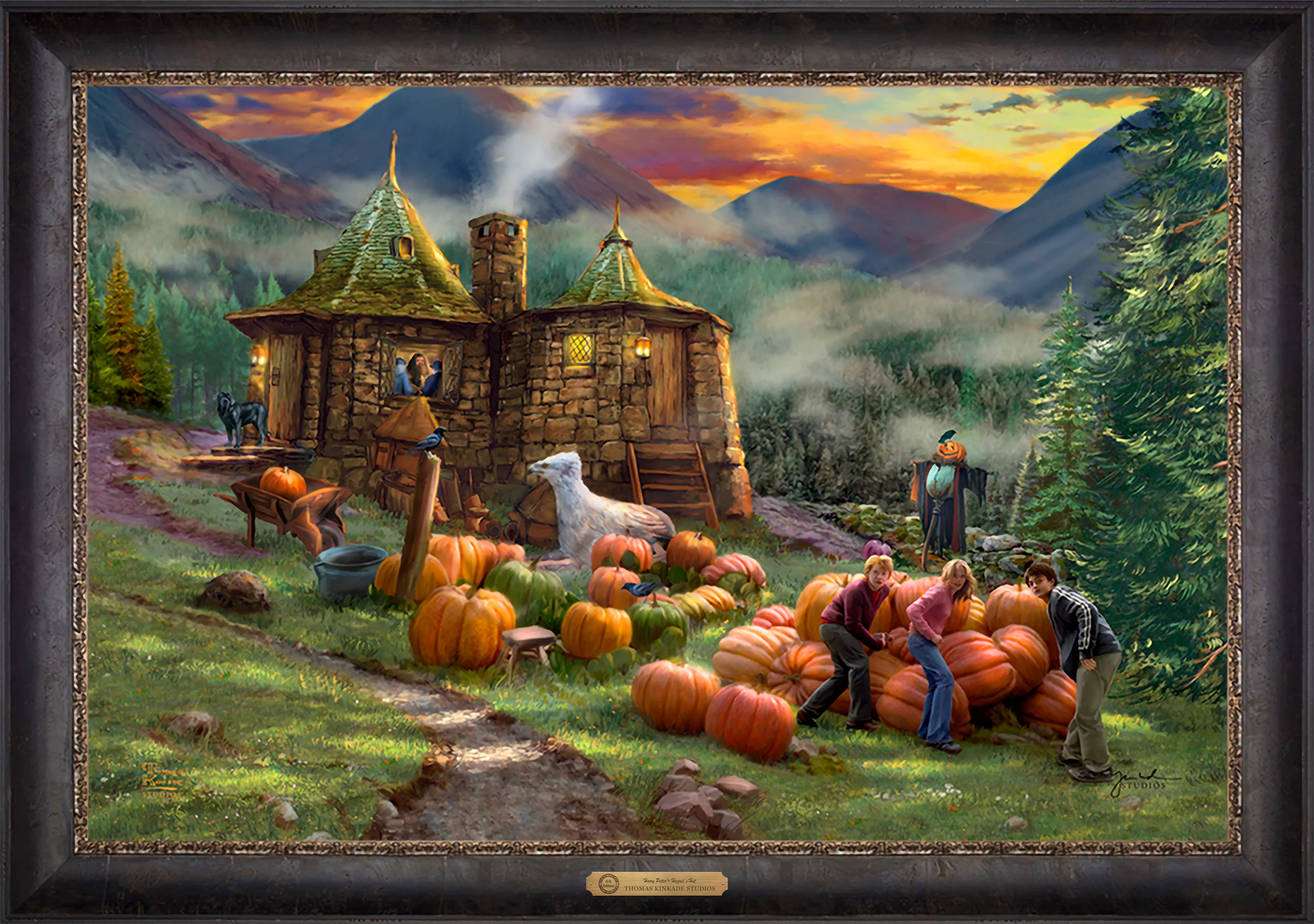 Harry Potter™ Hagrid's Hut - Limited Edition Canvas - Image 61