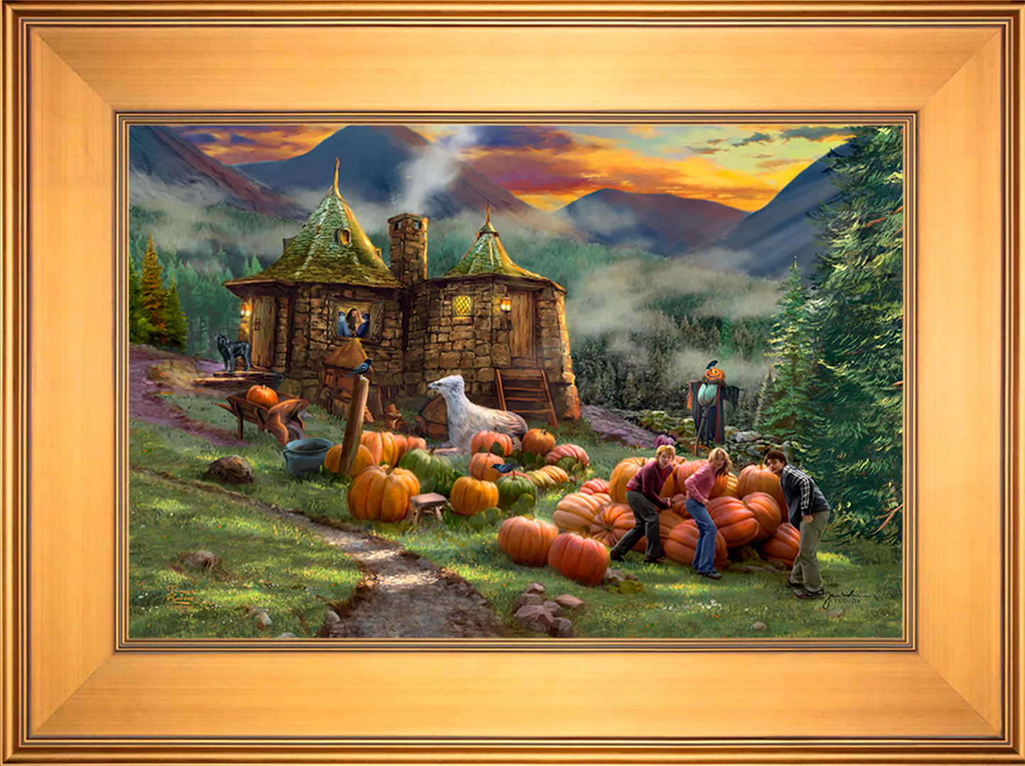 Harry Potter™ Hagrid's Hut - Limited Edition Canvas - Image 9