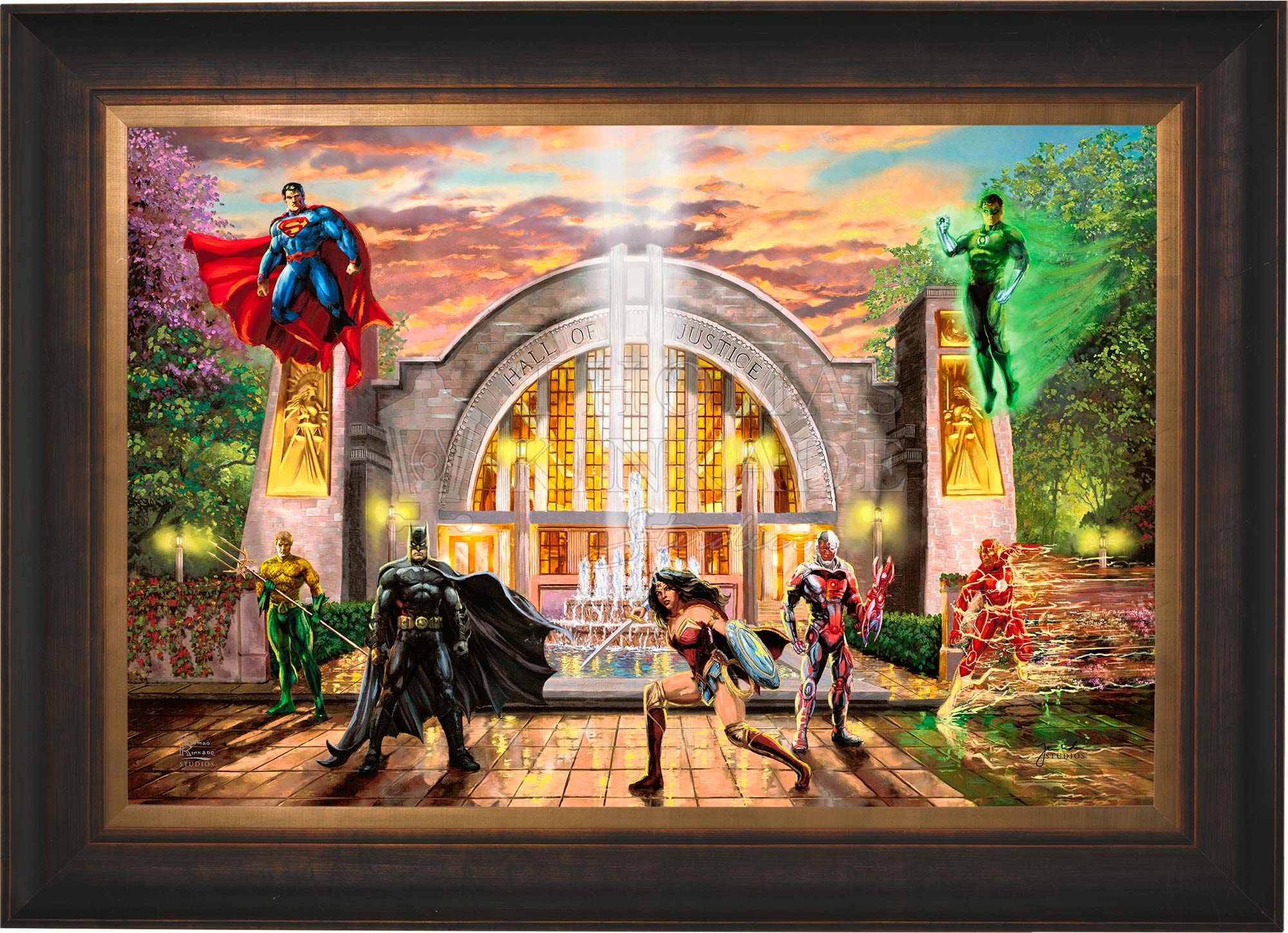 Hall of Justice - Limited Edition Canvas - Image 11