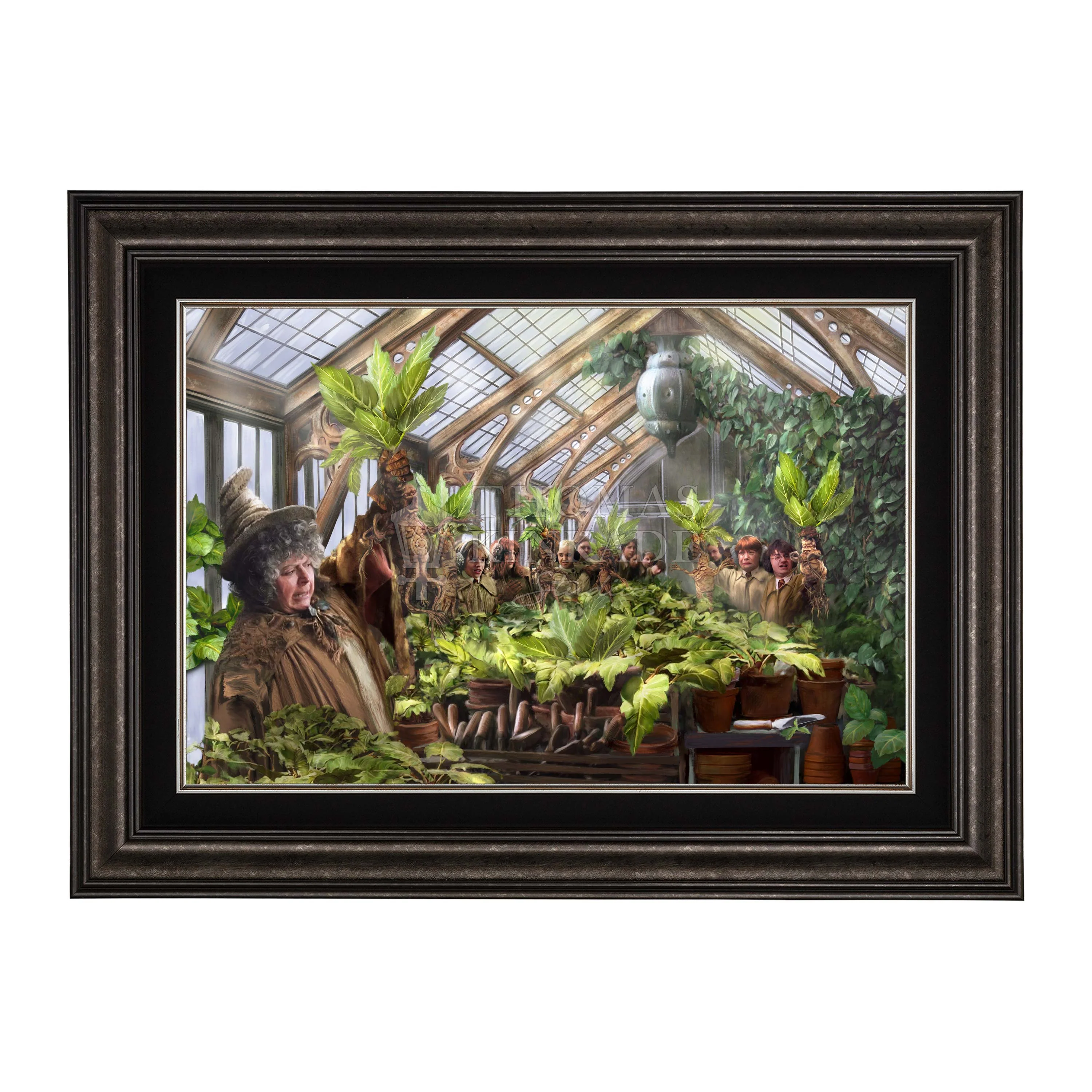 Harry Potter™ Hogwarts™ Greenhouse - Limited Edition Canvas - Image 3