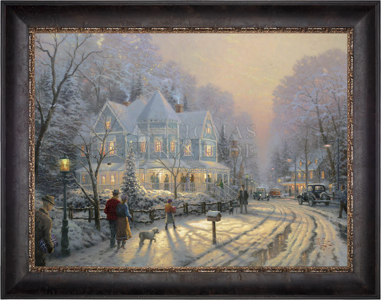 A Holiday Gathering - Limited Edition Canvas - Image 5