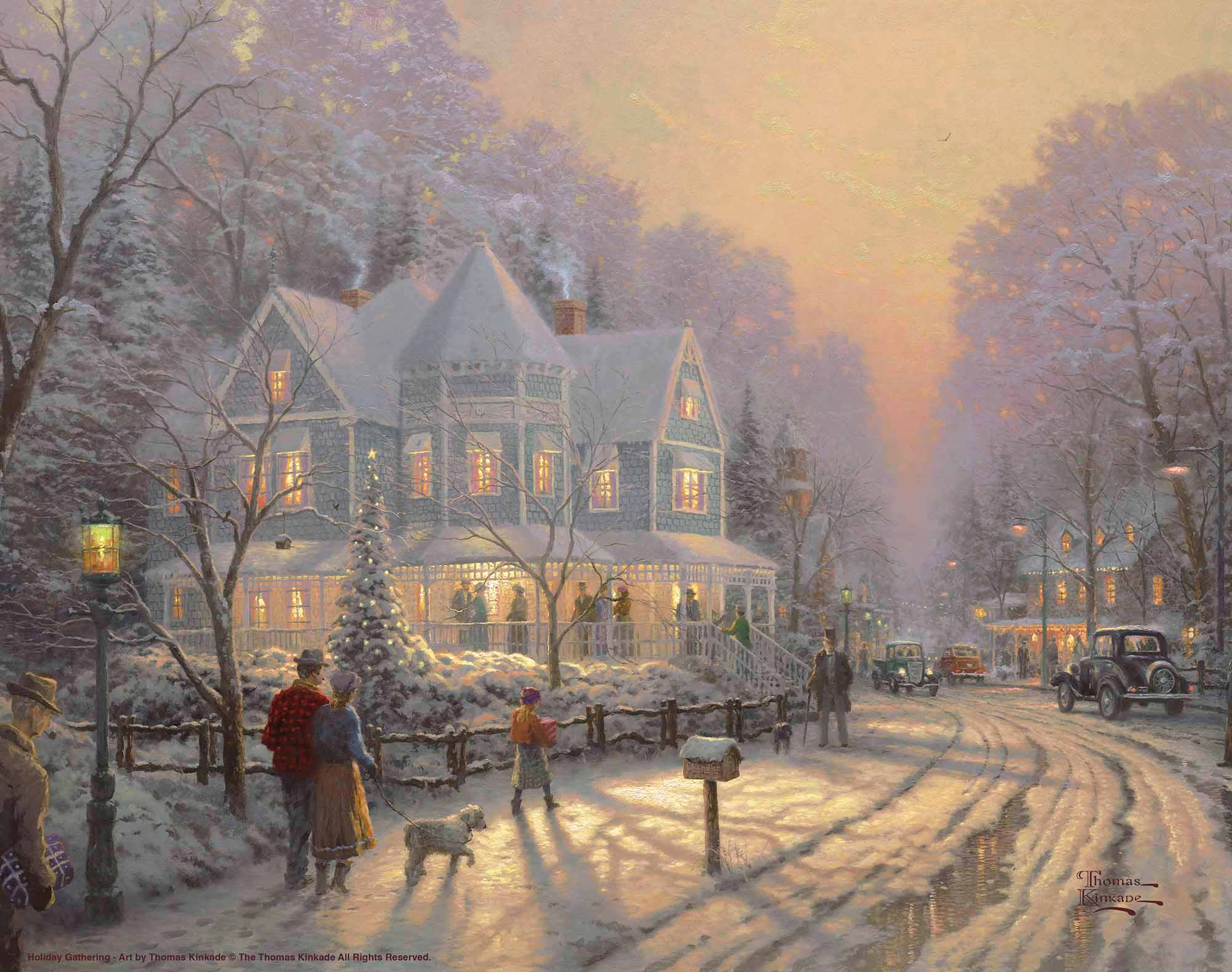 A Holiday Gathering - Art Prints - Image 6
