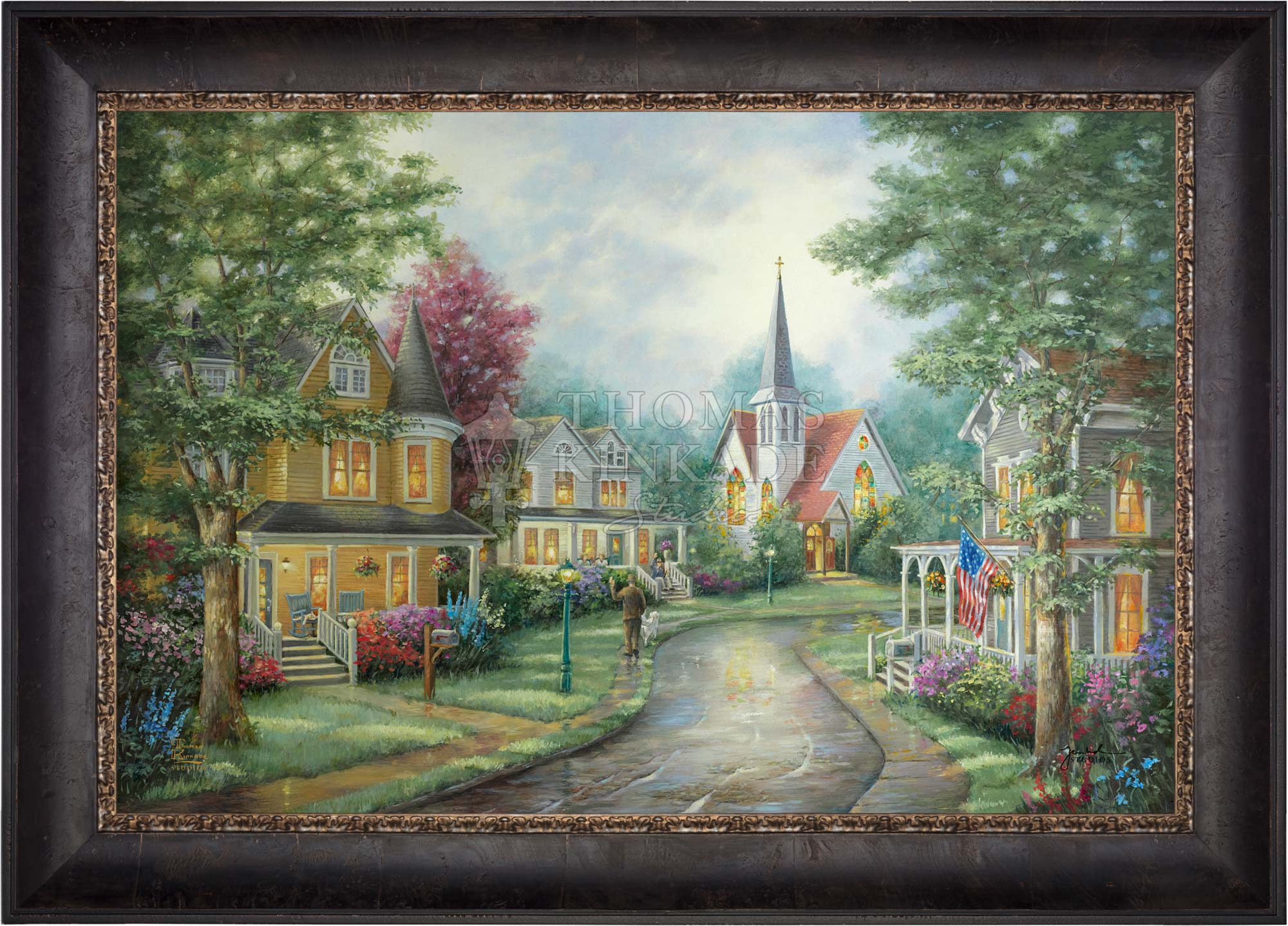 Hometown Afternoon - Limited Edition Canvas - Image 6