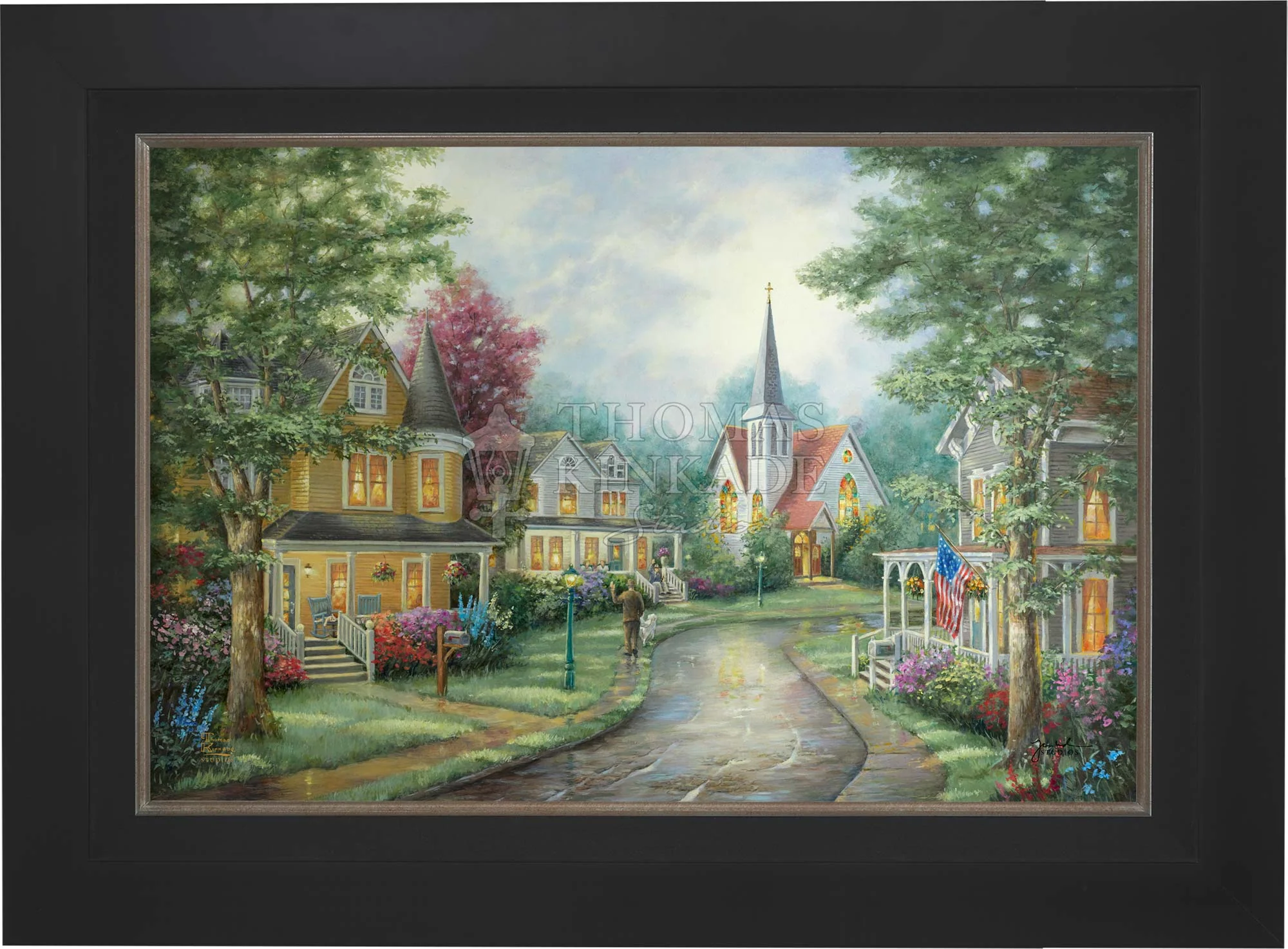 Hometown Afternoon - Limited Edition Canvas - Image 9