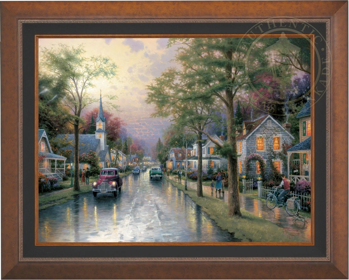 Hometown Morning - Limited Edition Canvas - Image 3