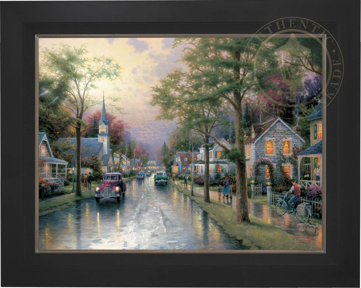 Hometown Morning - Limited Edition Canvas - Image 8