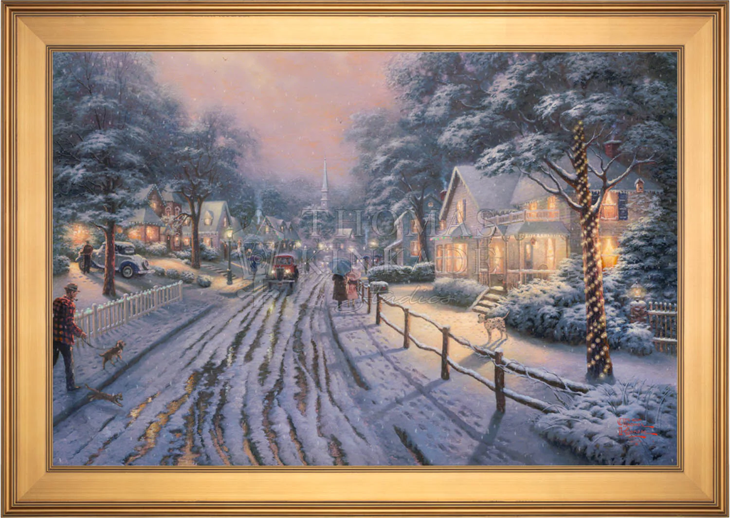 Hometown Christmas Memories - Limited Edition Canvas - Image 15