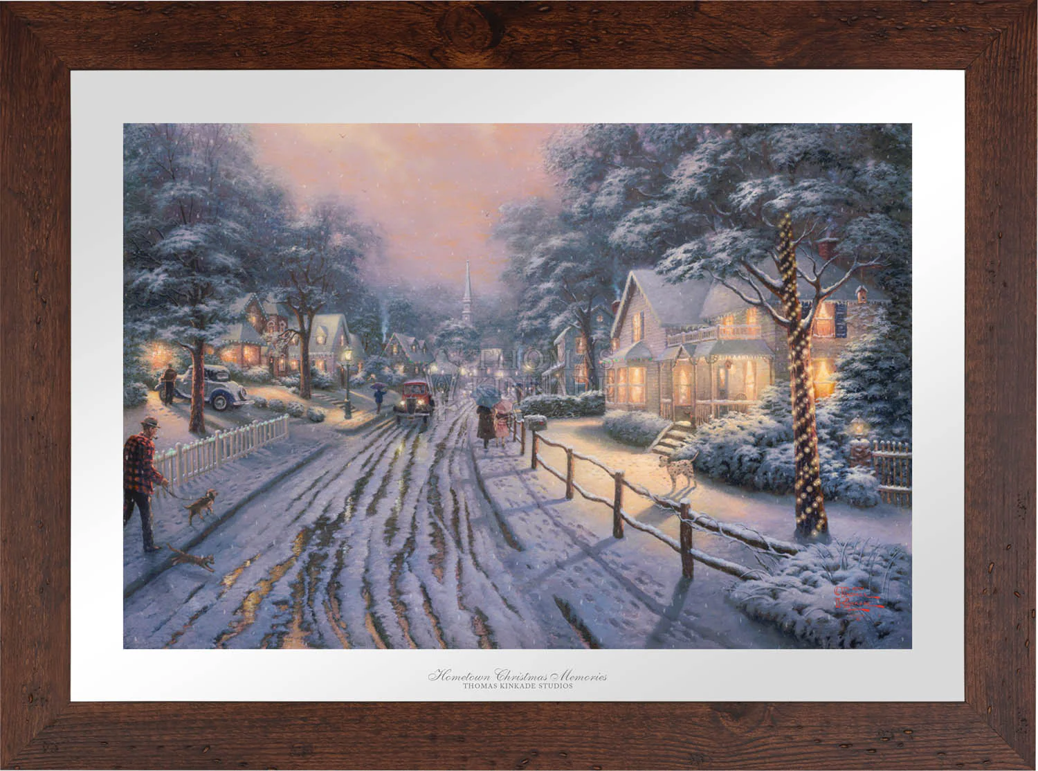 Hometown Christmas Memories - Limited Edition Paper