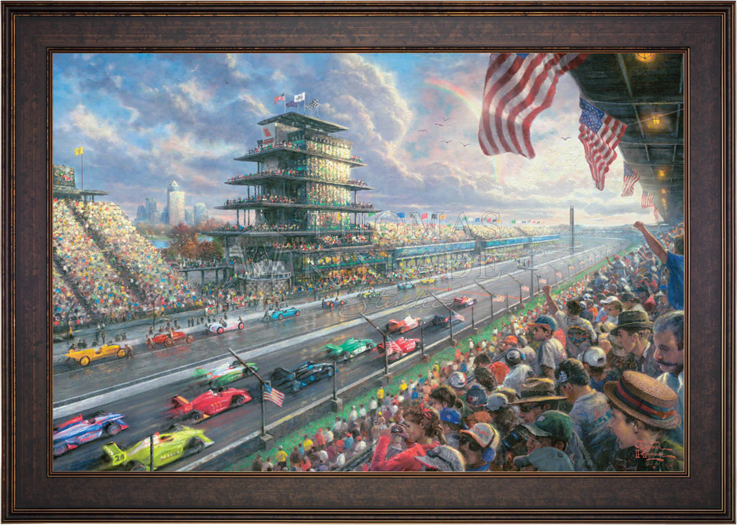 Indy® Excitement, 100 Years of Racing at Indianapolis Motor Speedway® - Limited Edition Canvas - Image 13