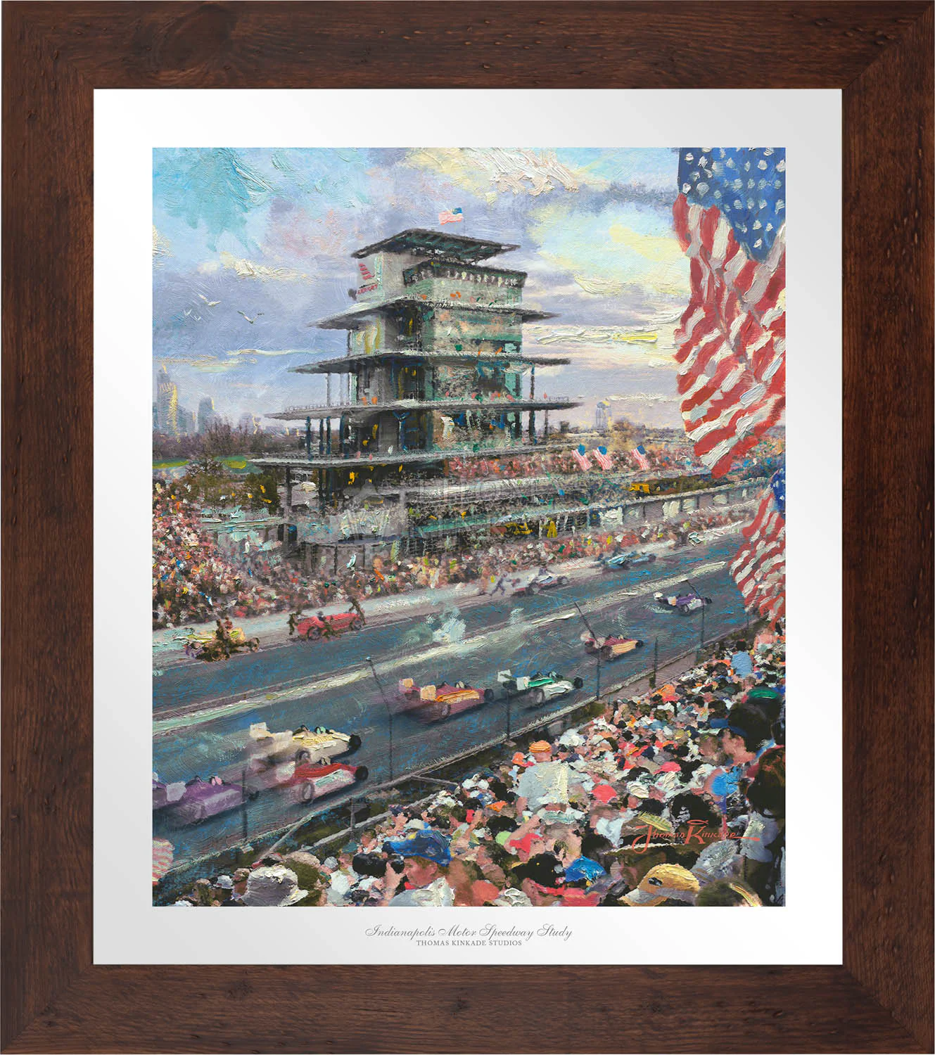 Indianapolis Motor Speedway®, 100th Anniversary Study - Limited Edition Paper