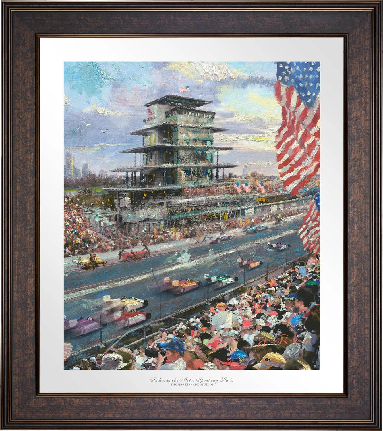 Indianapolis Motor Speedway®, 100th Anniversary Study - Limited Edition Paper - Image 2