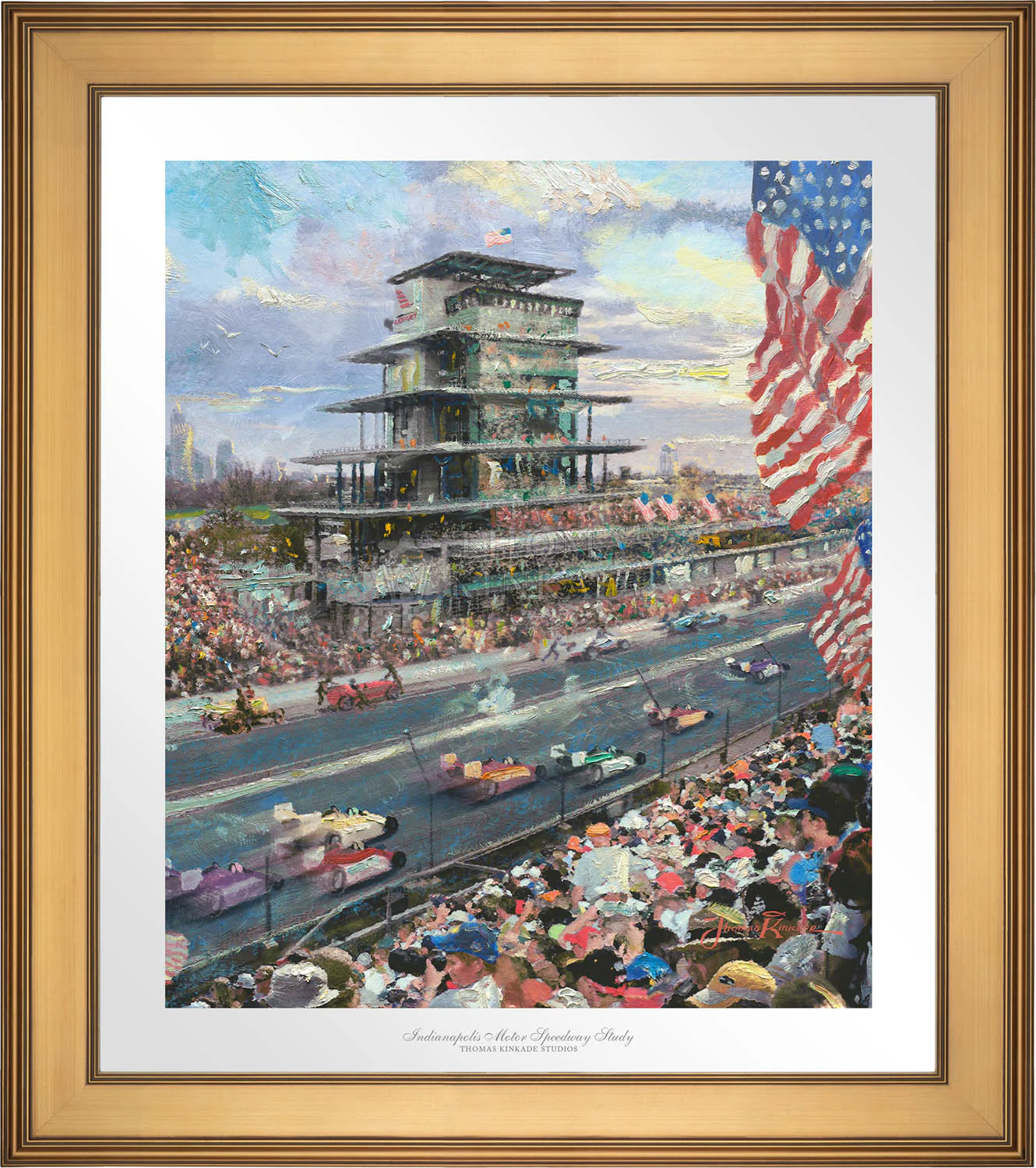 Indianapolis Motor Speedway®, 100th Anniversary Study - Limited Edition Paper - Image 3