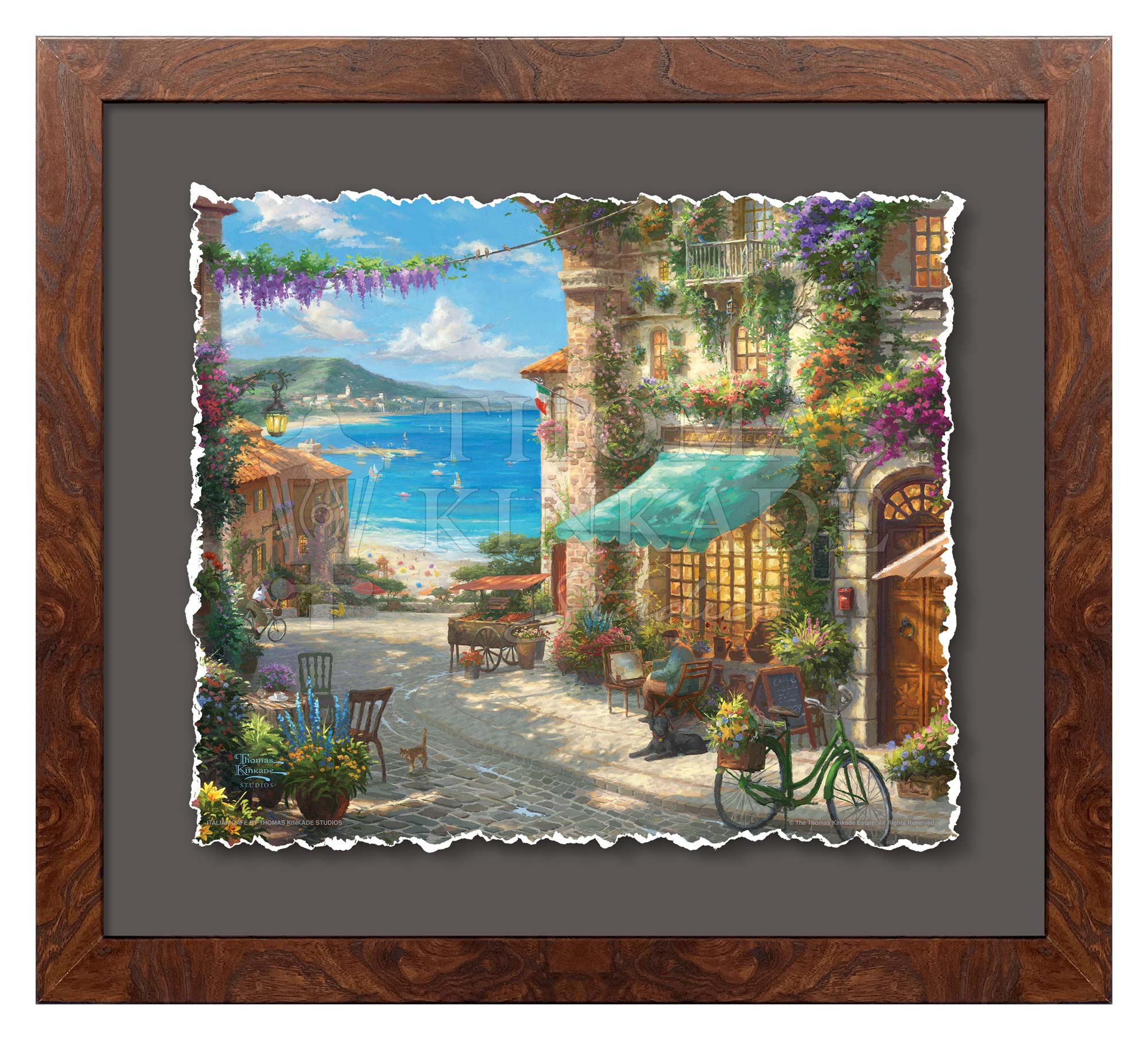 Italian Café - Deckled Edge Prints