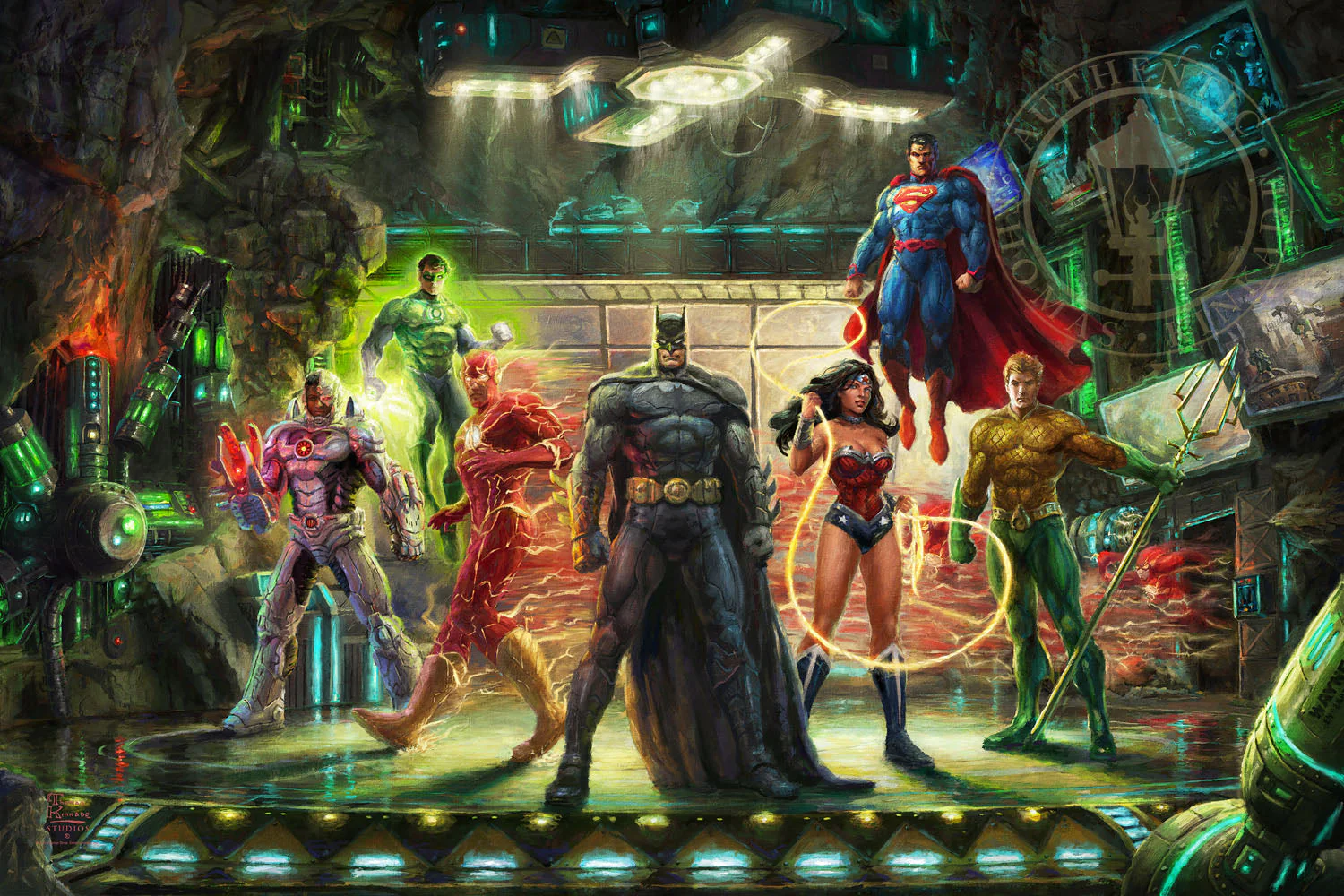The Justice League - Limited Edition Canvas - Image 17