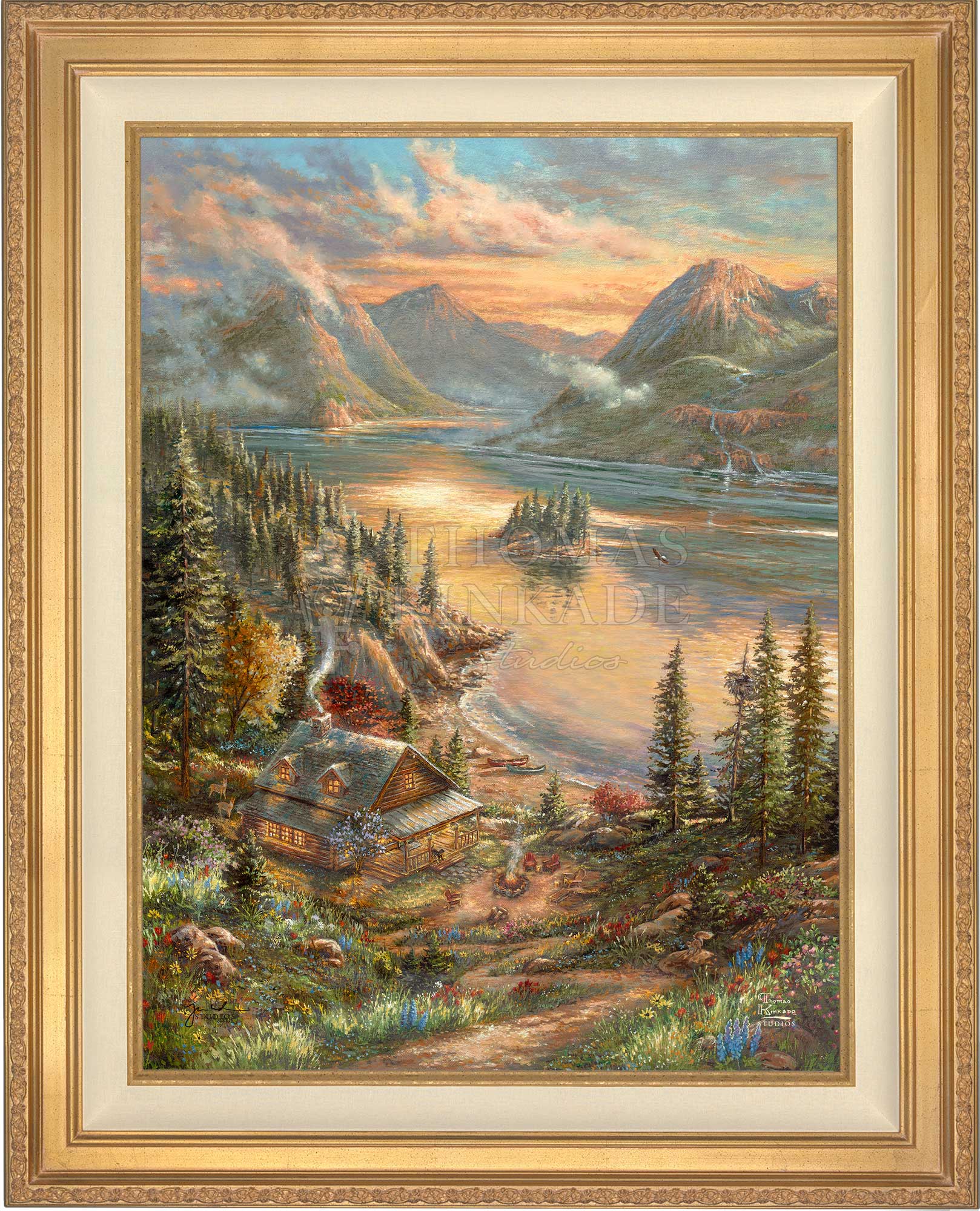Lakeside Splendor - Limited Edition Canvas - Image 2