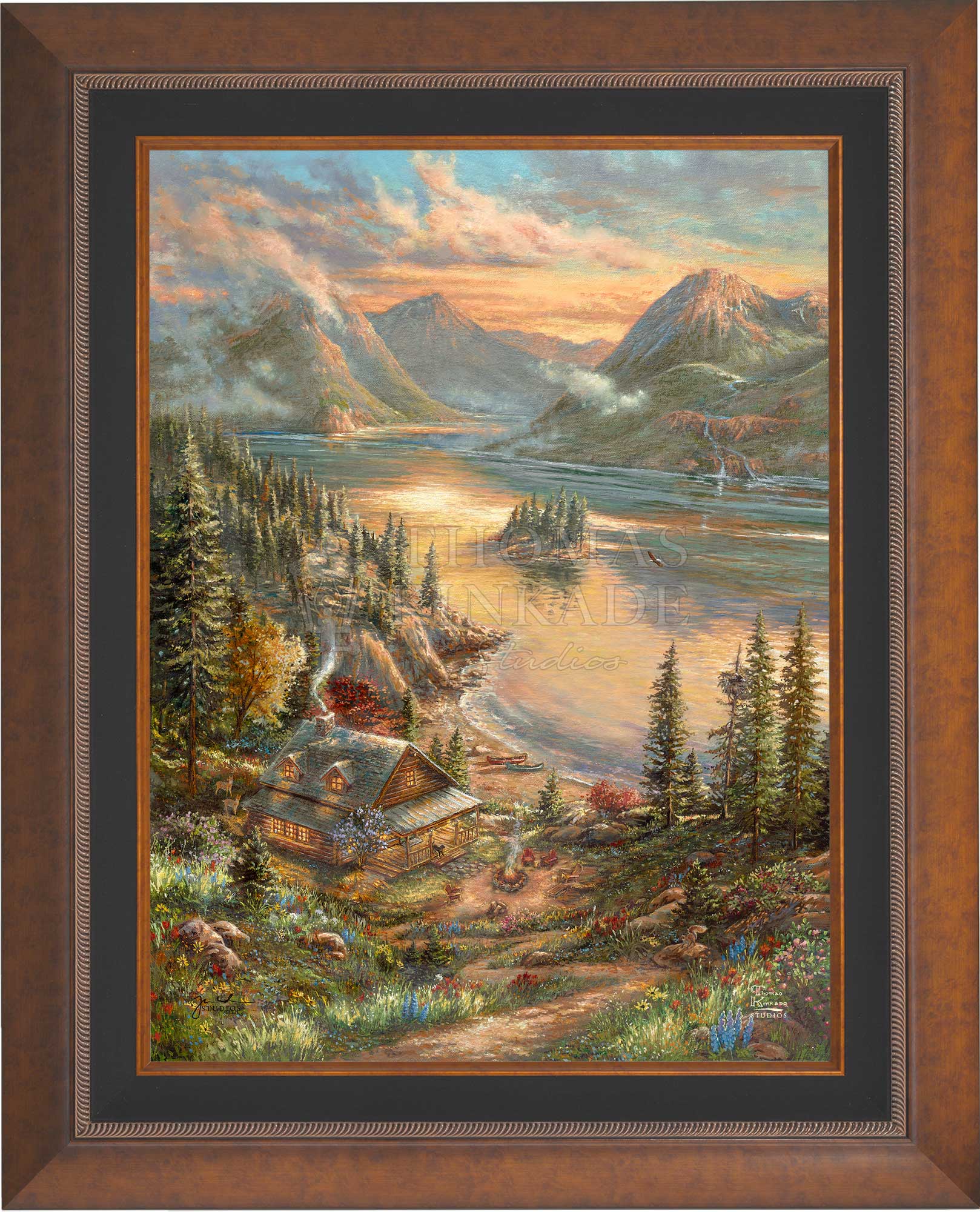 Lakeside Splendor - Limited Edition Canvas - Image 3