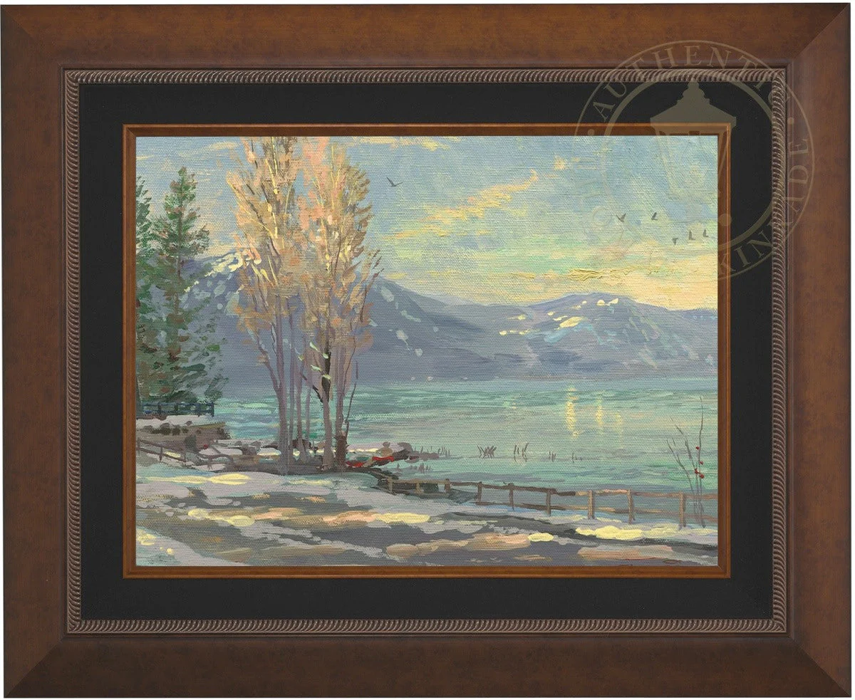 Lake Tahoe Shoreline, Winter - Limited Edition Canvas - Image 3