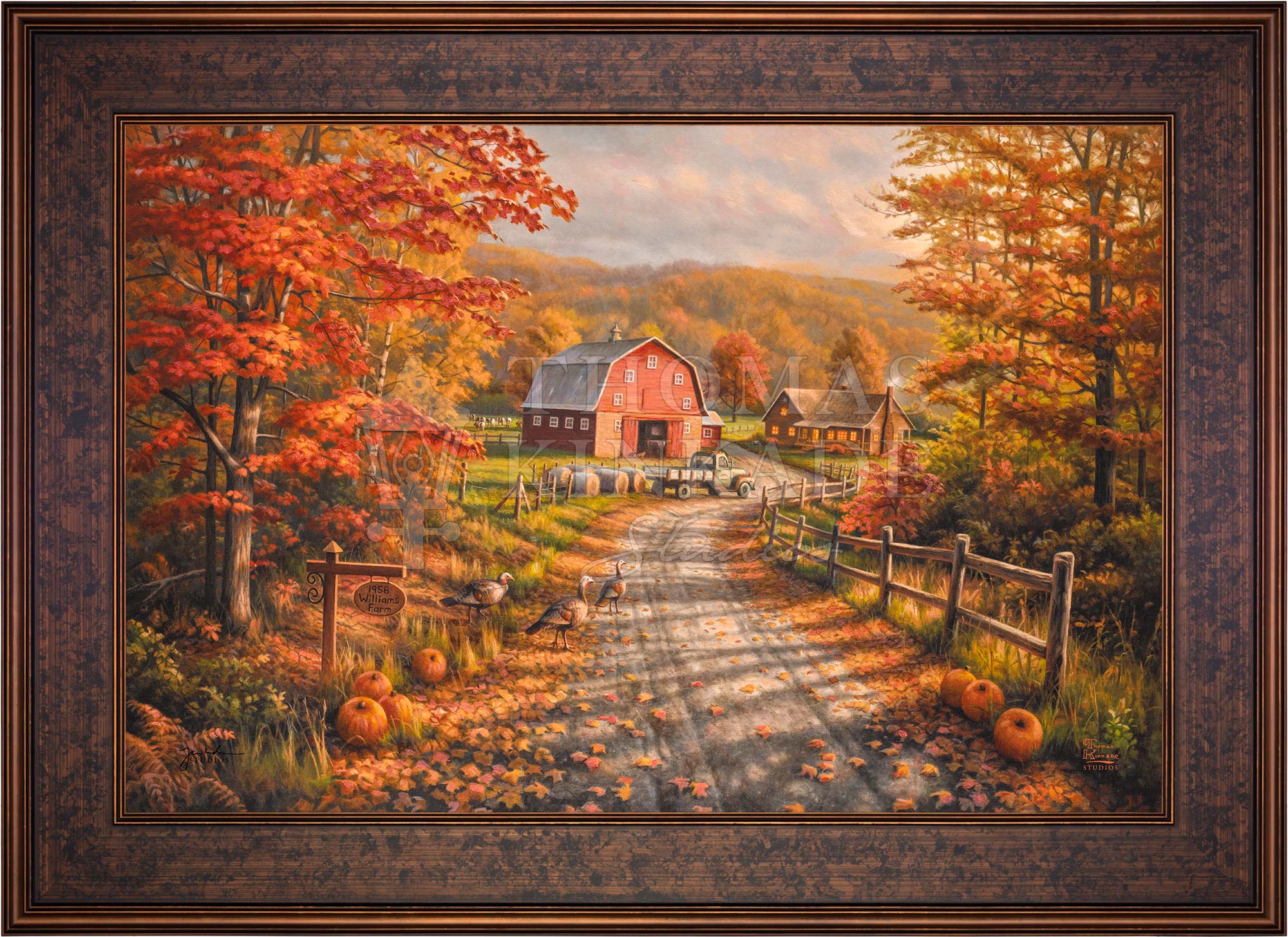 Late Afternoon on the Farm - Limited Edition Canvas - Image 12
