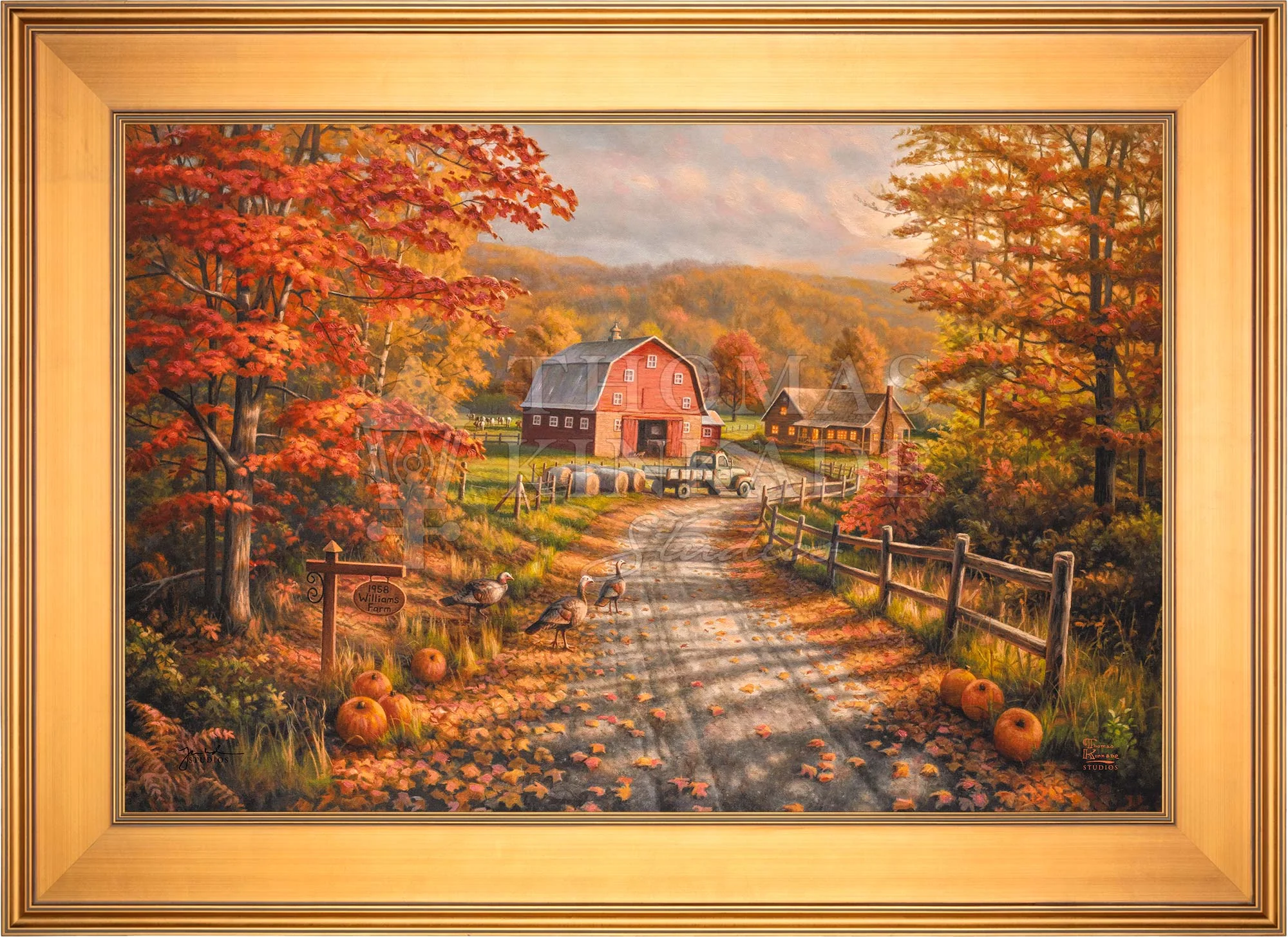 Late Afternoon on the Farm - Limited Edition Canvas - Image 14