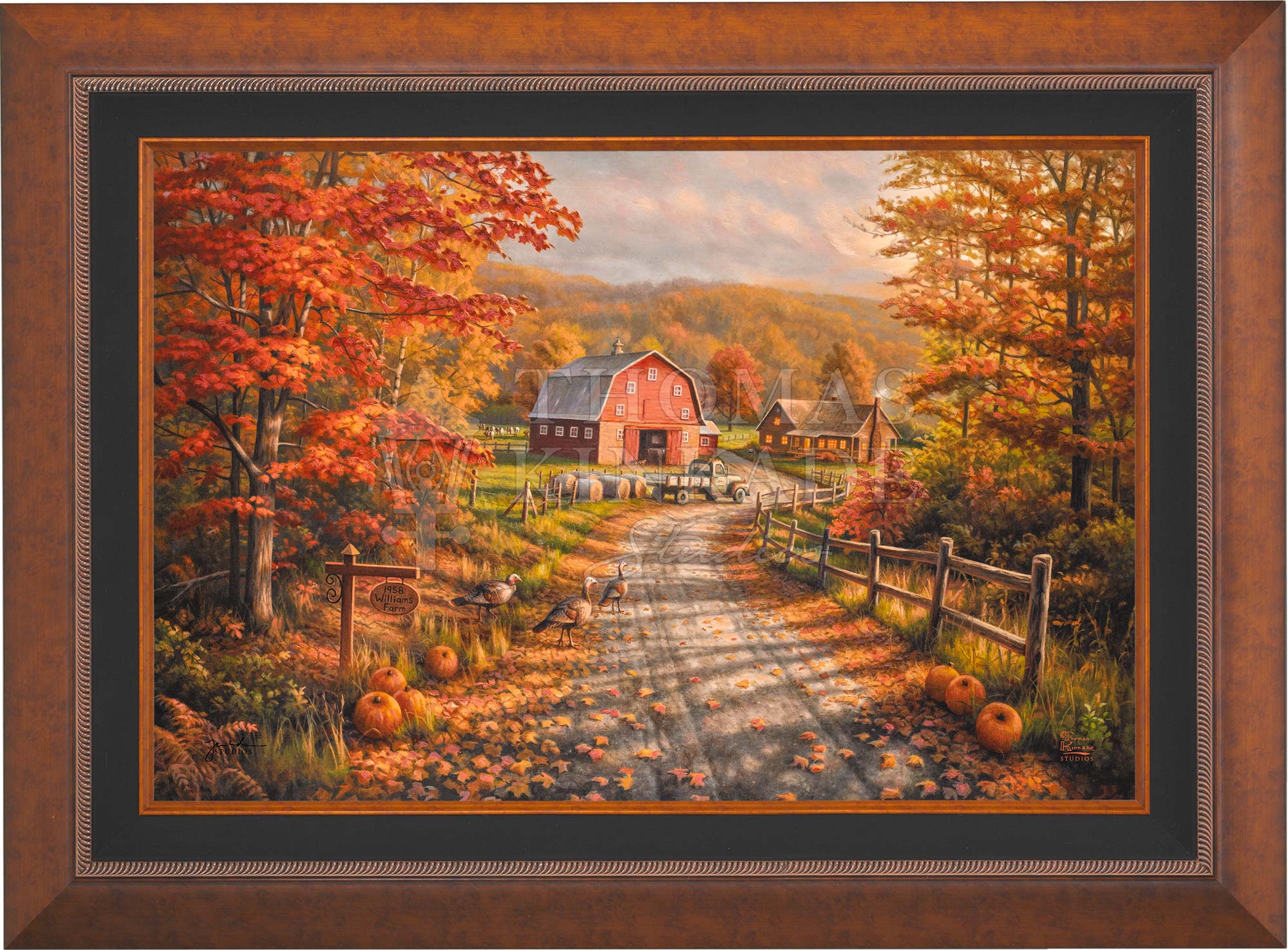 Late Afternoon on the Farm - Limited Edition Canvas - Image 3