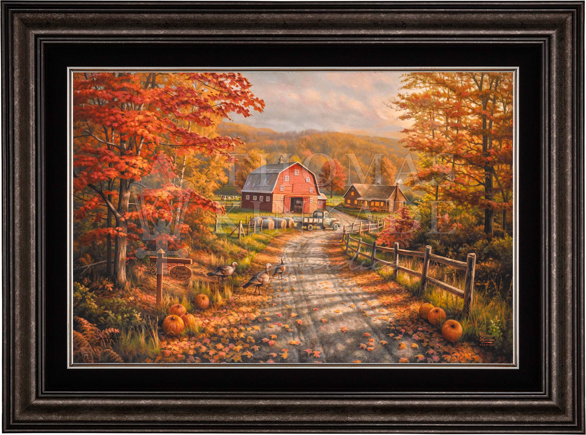 Late Afternoon on the Farm - Limited Edition Canvas - Image 9