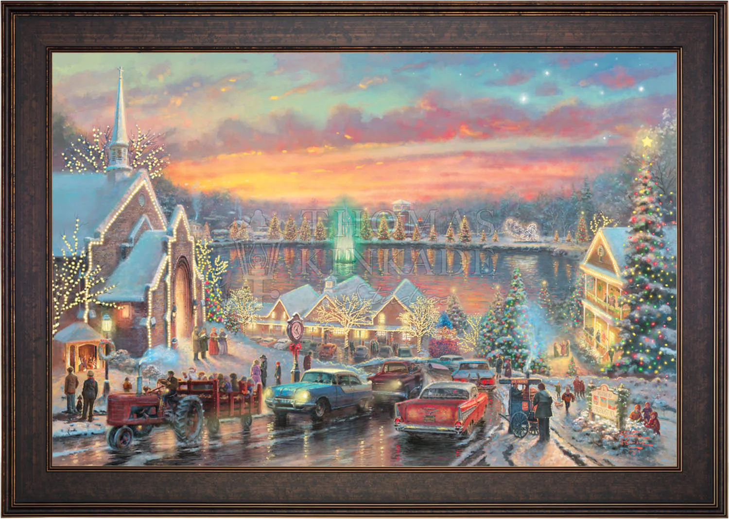 The Lights of Christmastown - Limited Edition Canvas - Image 13