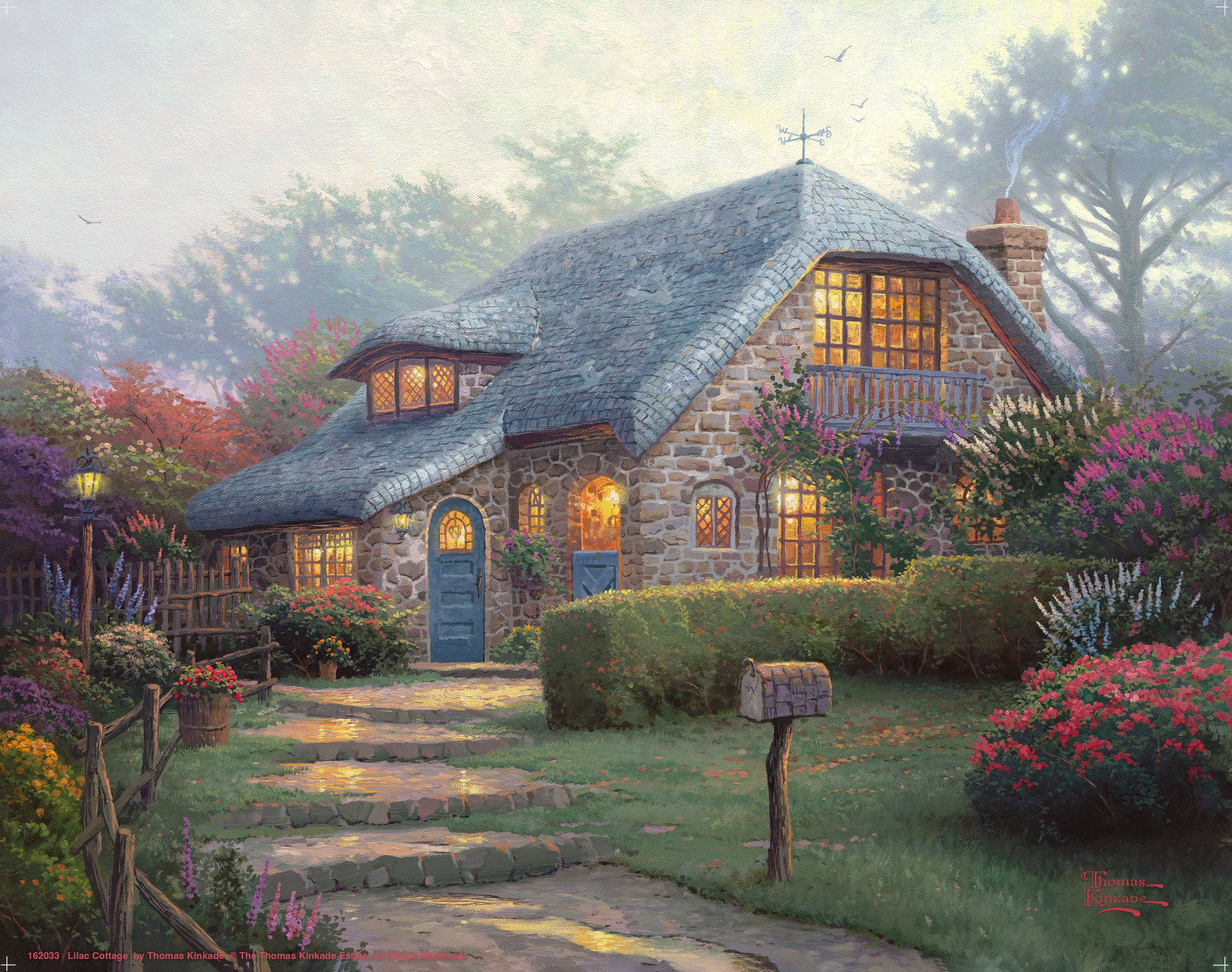 Lilac Cottage - Art Prints - Image 6