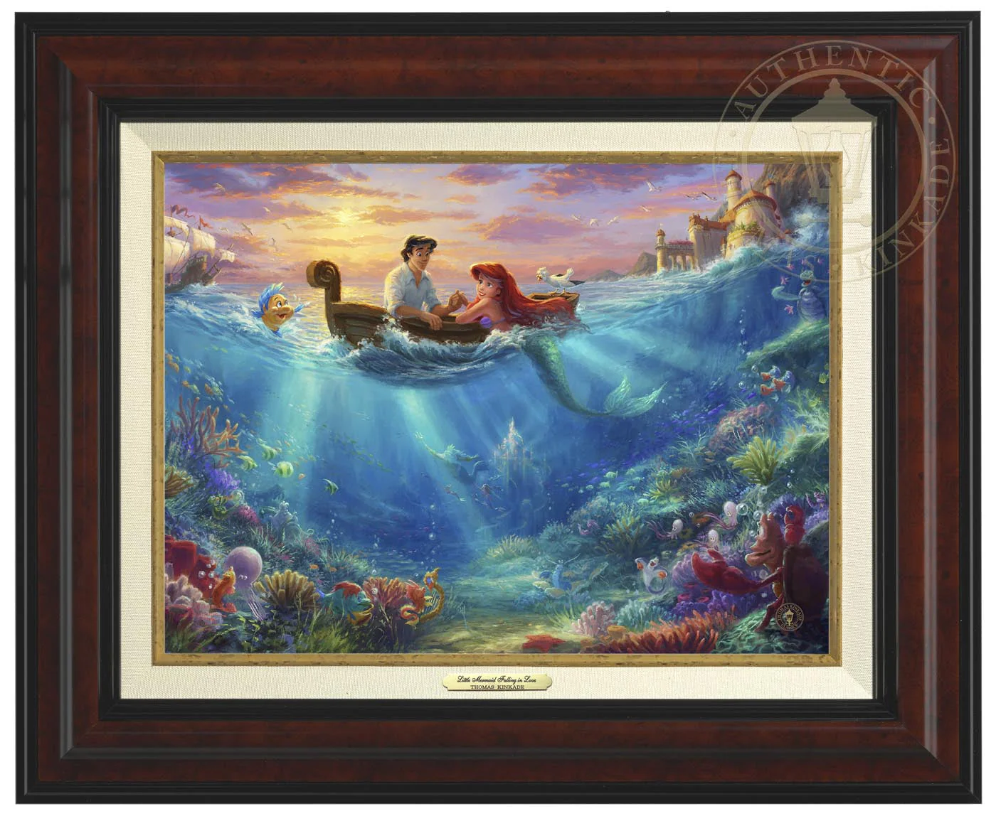 Disney The Little Mermaid Falling in Love - Canvas Classics - Image 4