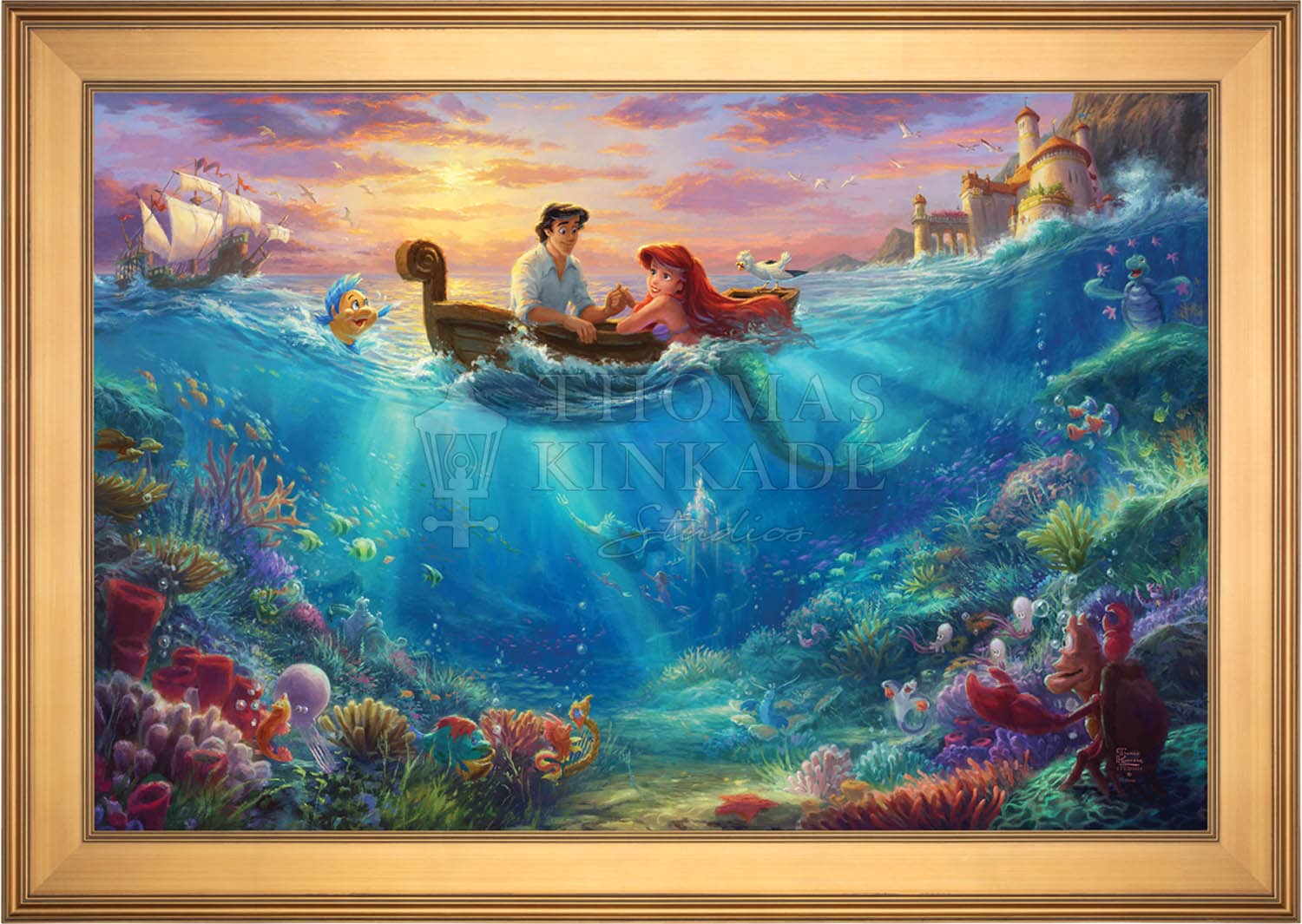 Disney The Little Mermaid Falling in Love - Jewel Edition Art - Image 15