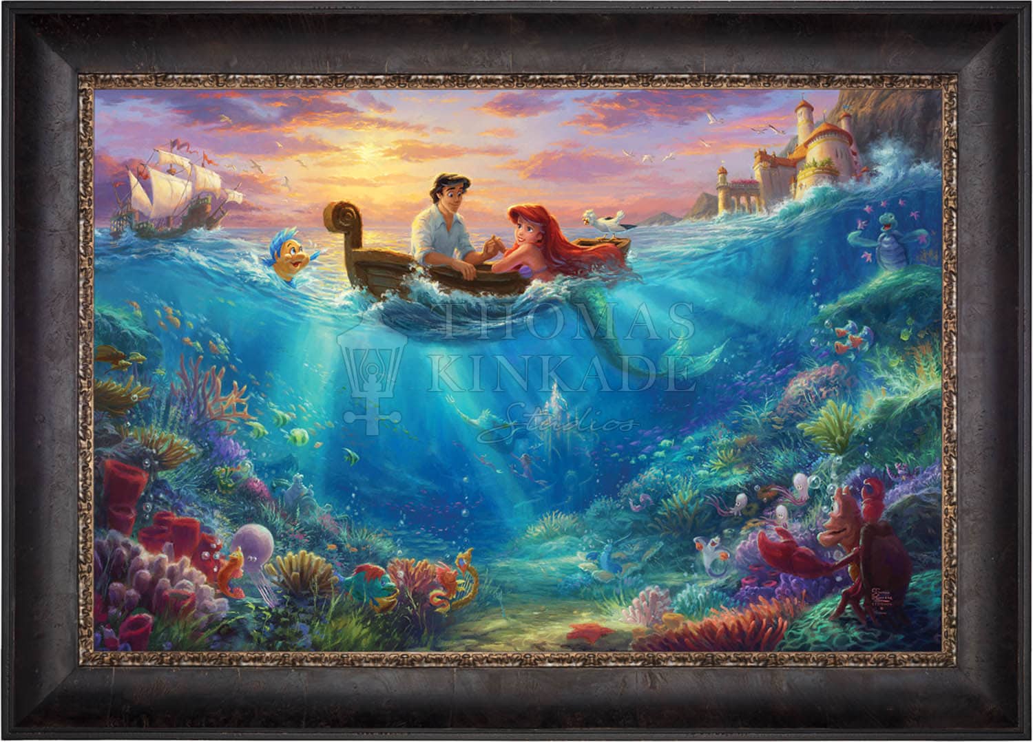 Disney The Little Mermaid Falling in Love - Jewel Edition Art - Image 5