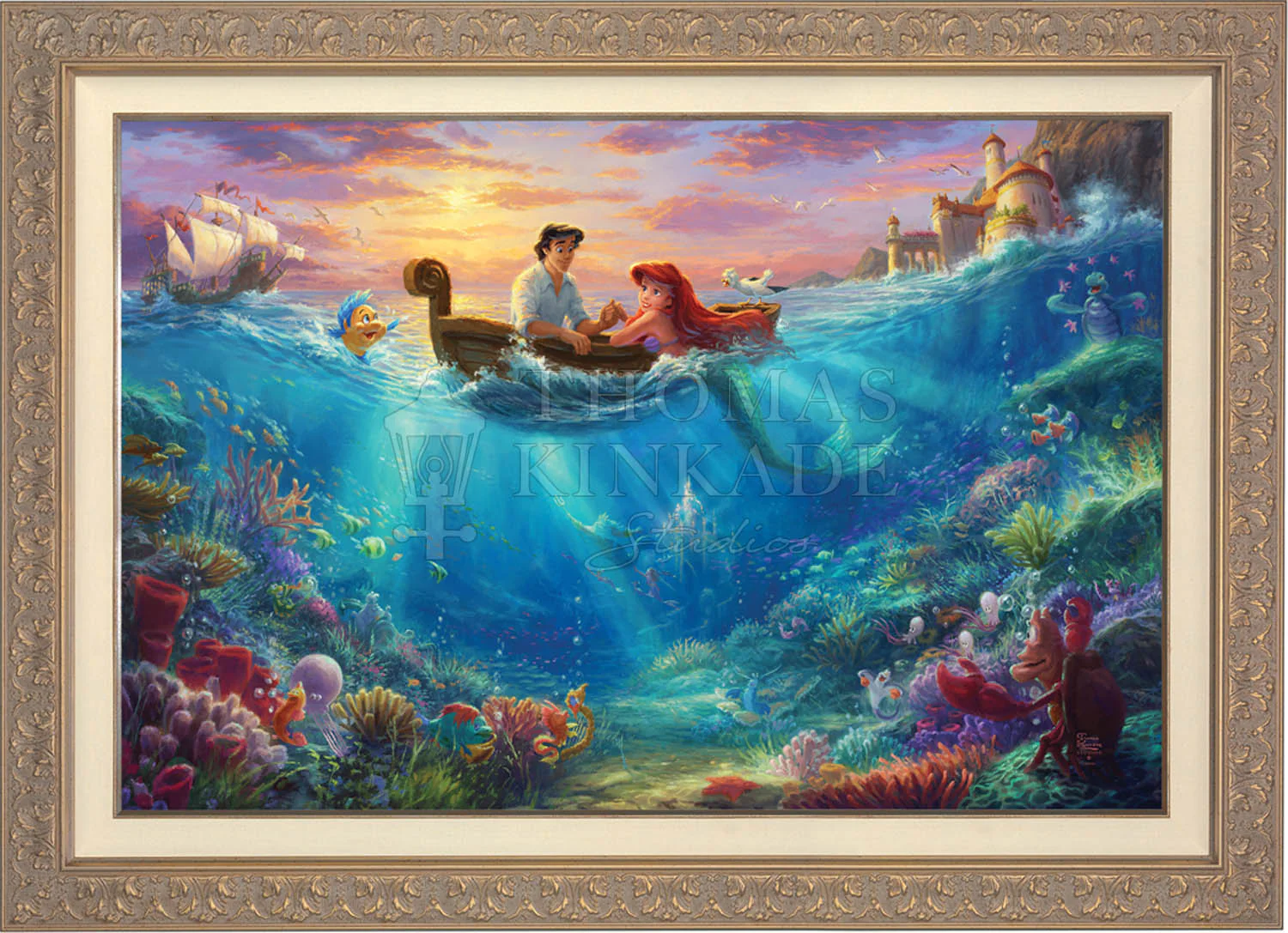 Disney The Little Mermaid Falling in Love - Jewel Edition Art - Image 7
