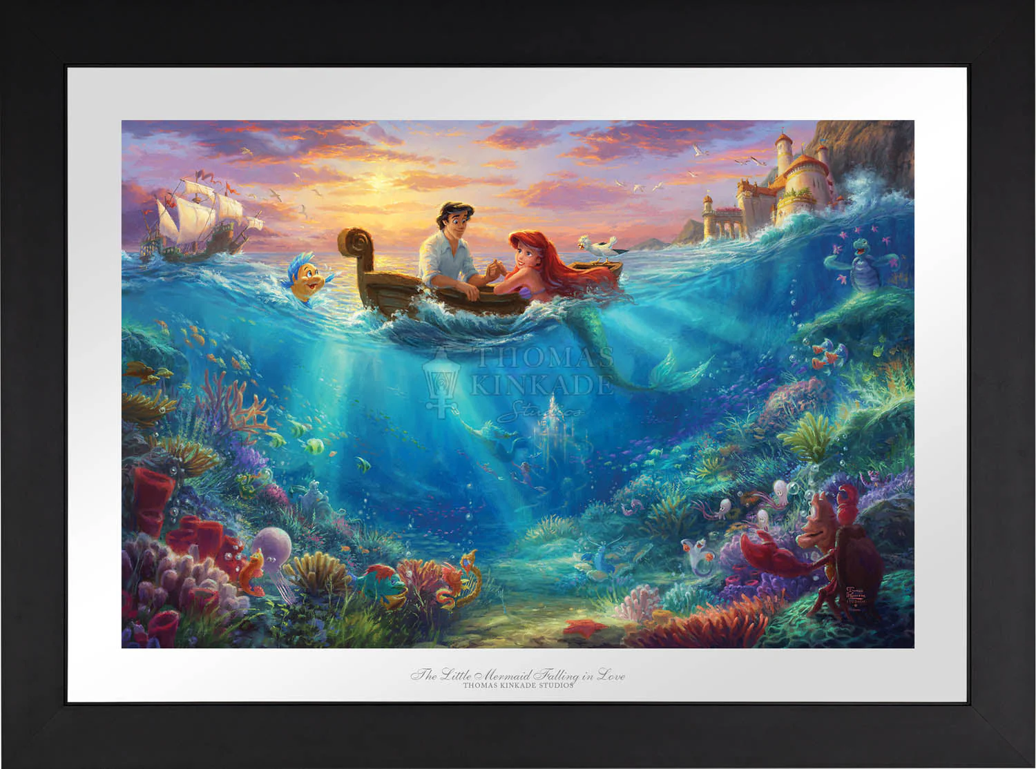 Disney The Little Mermaid Falling in Love - Limited Edition Paper - Image 5