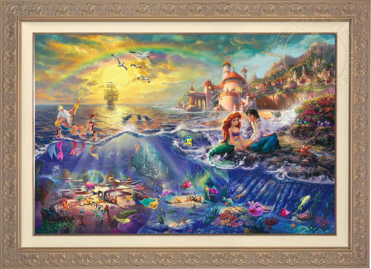Disney The Little Mermaid - Limited Edition Canvas - Image 8
