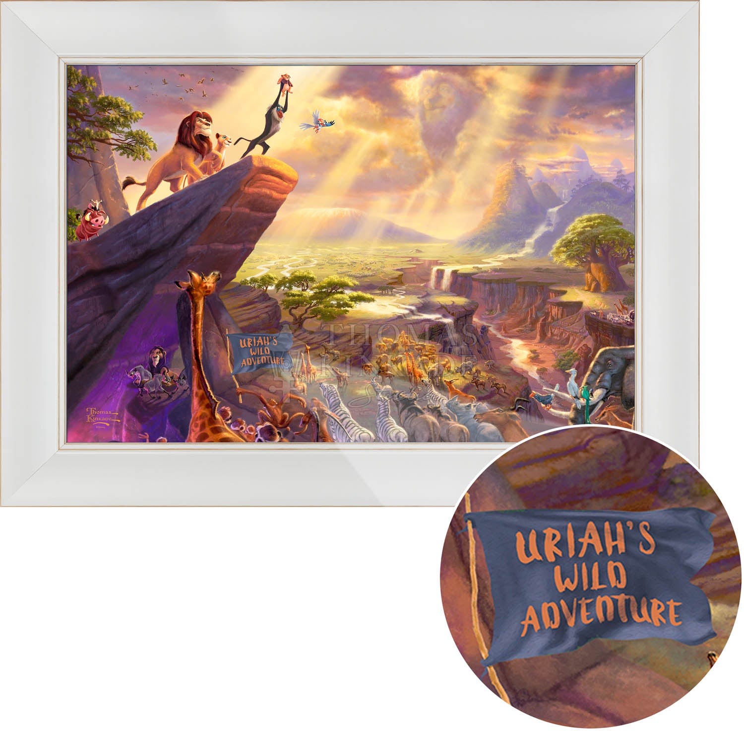 Disney The Lion King - Personalized Framed Canvas - Image 10